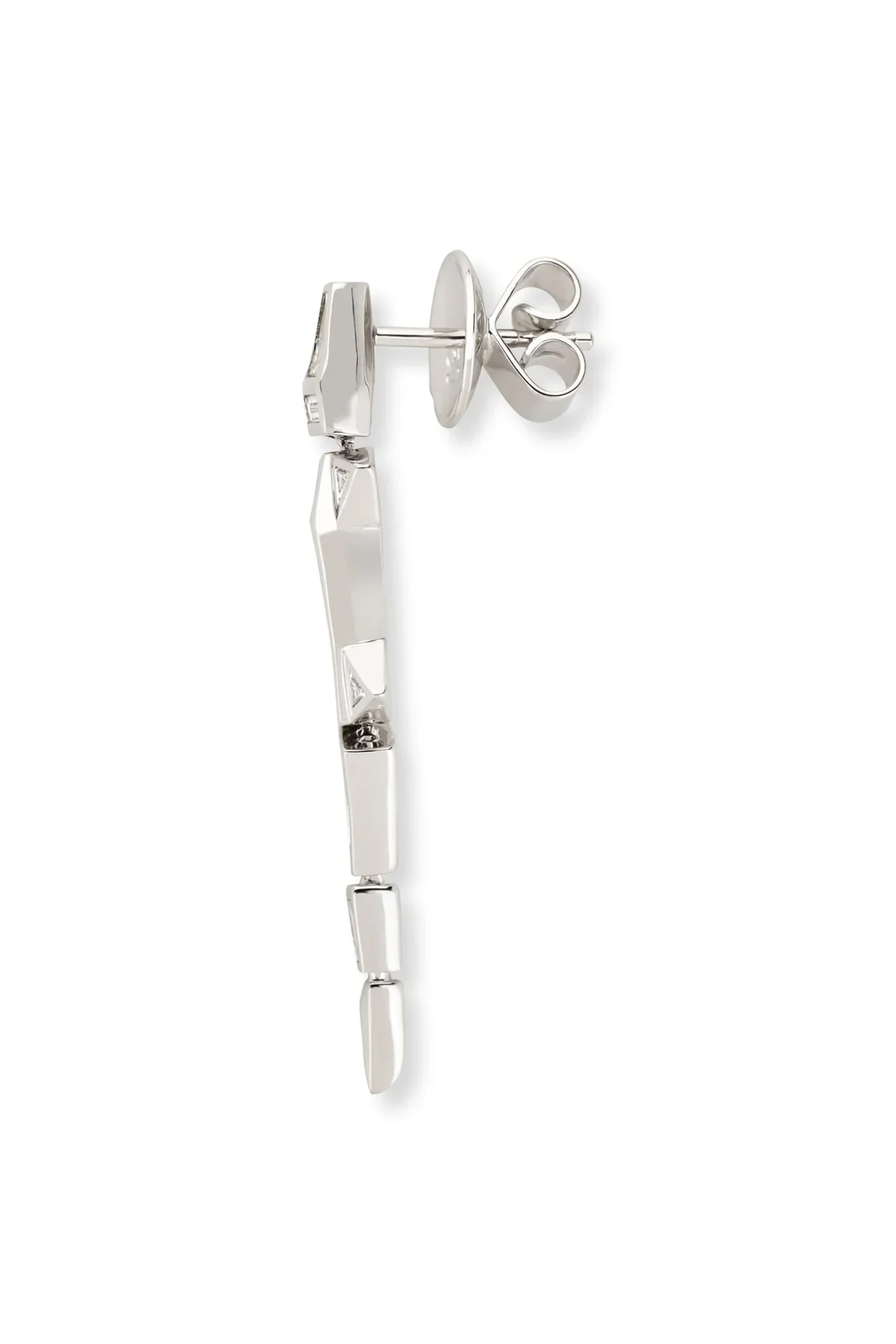 BIBI VAN DER VELDEN | DIAMOND ALLIGATOR EARRING - Image 3