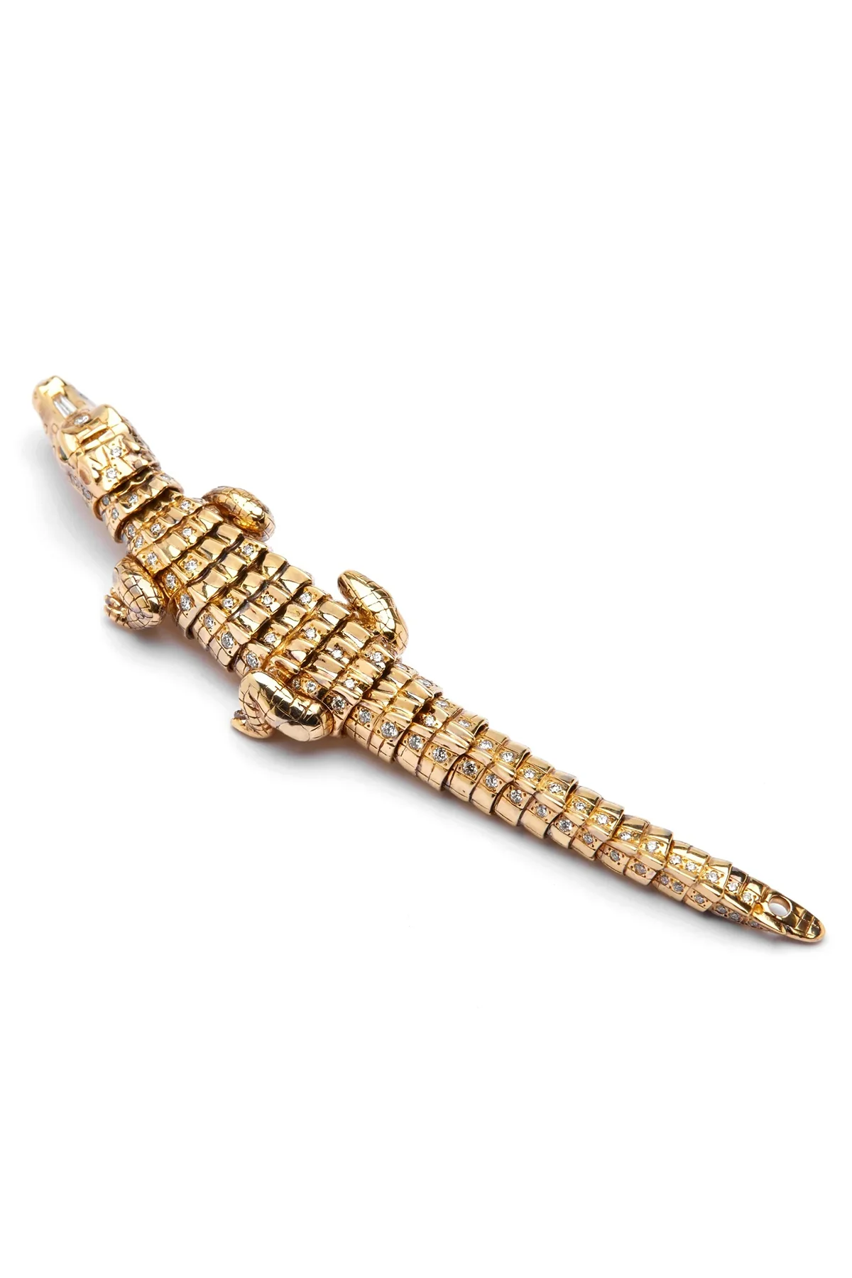 BIBI VAN DER VELDEN | DIAMOND ALLIGATOR WRAP RING - Image 4
