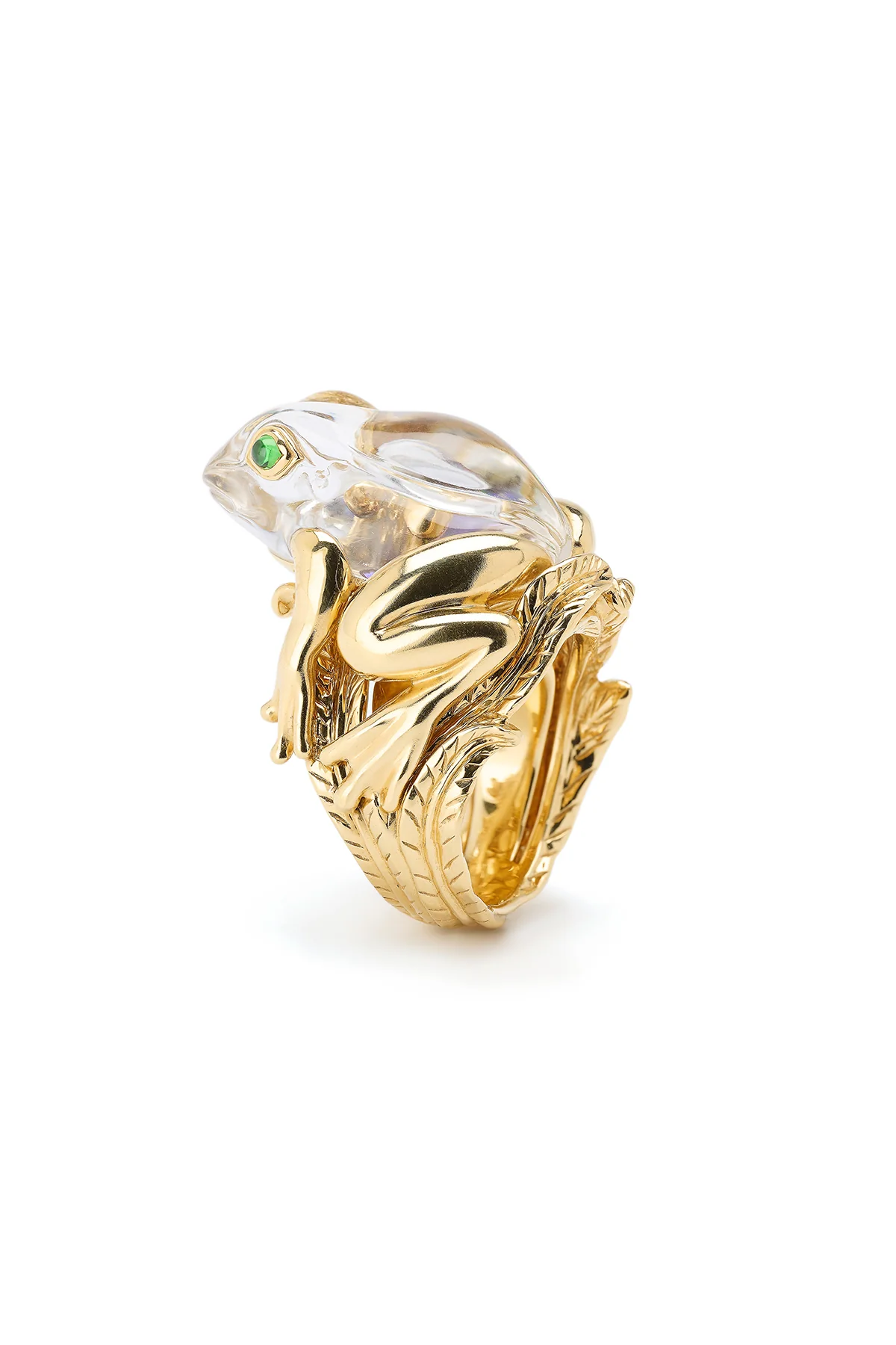 BIBI VAN DER VELDEN | LARGE FROG ABALONE RING