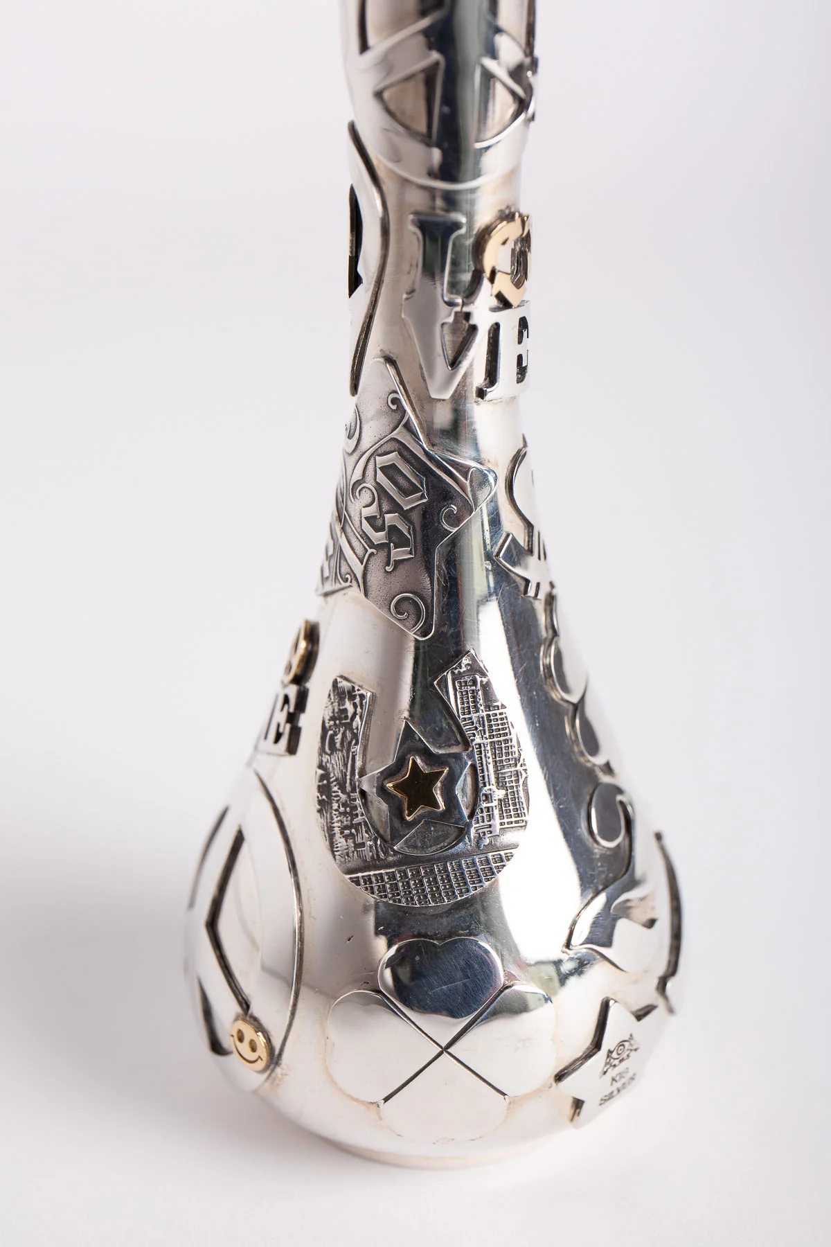 BLIND MAN TOGS | STICKER BOMBED VASE - Image 4