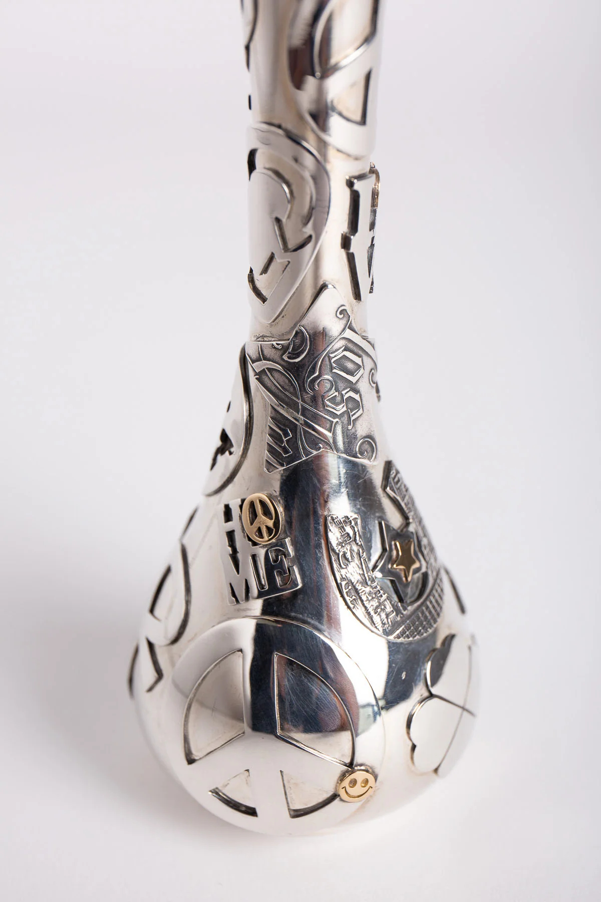 BLIND MAN TOGS | STICKER BOMBED VASE - Image 5