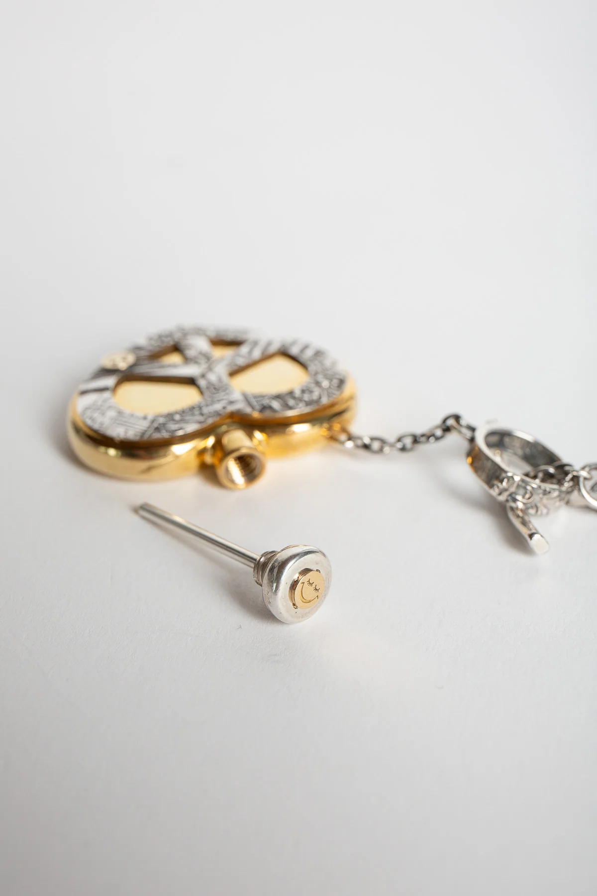 BLIND MAN TOGS | HEART PERFUME BOTTLE NECKLACE - Image 3