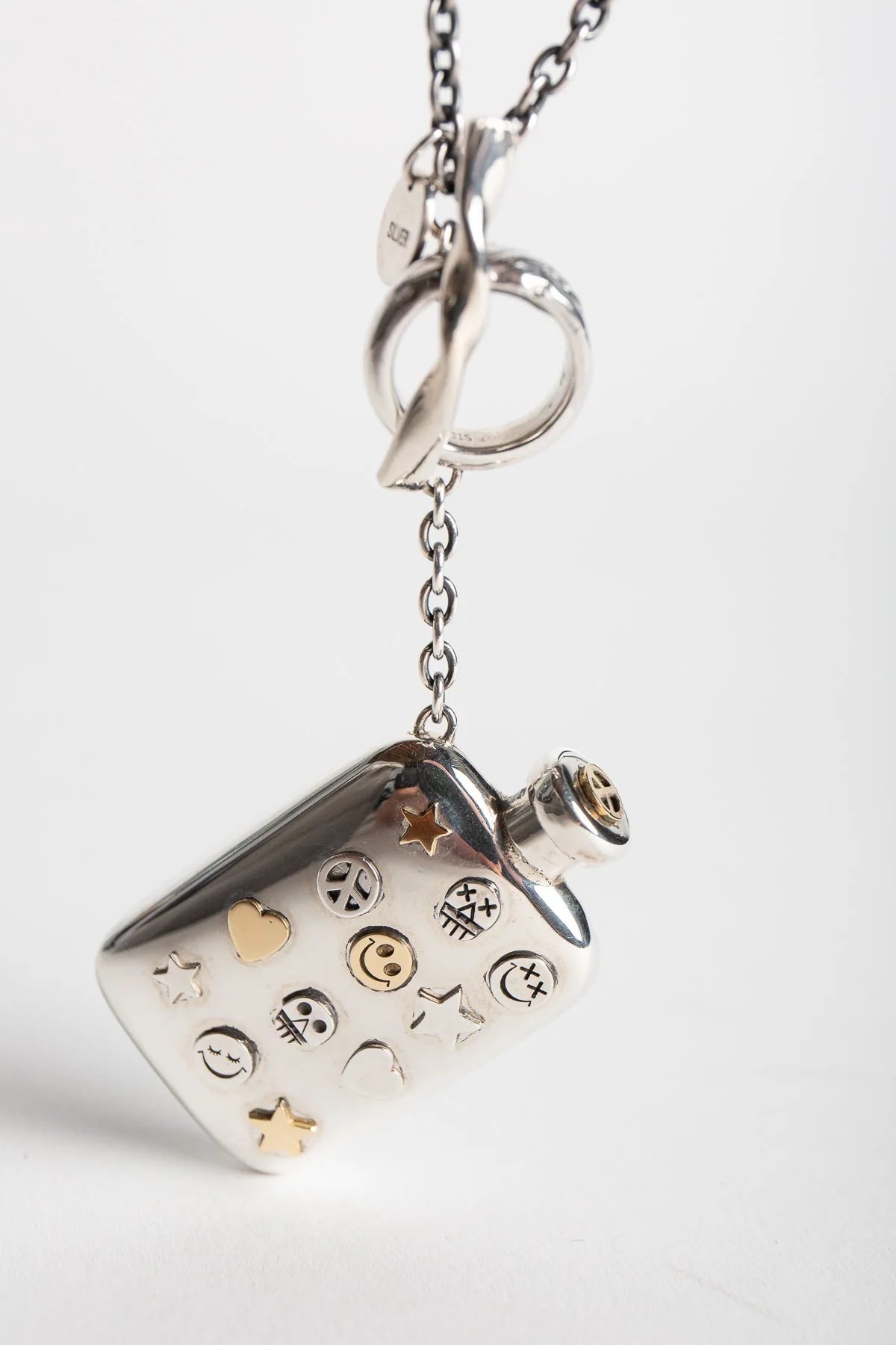BLIND MAN TOGS | SQUARE PERFUME BOTTLE NECKLACE - Image 2