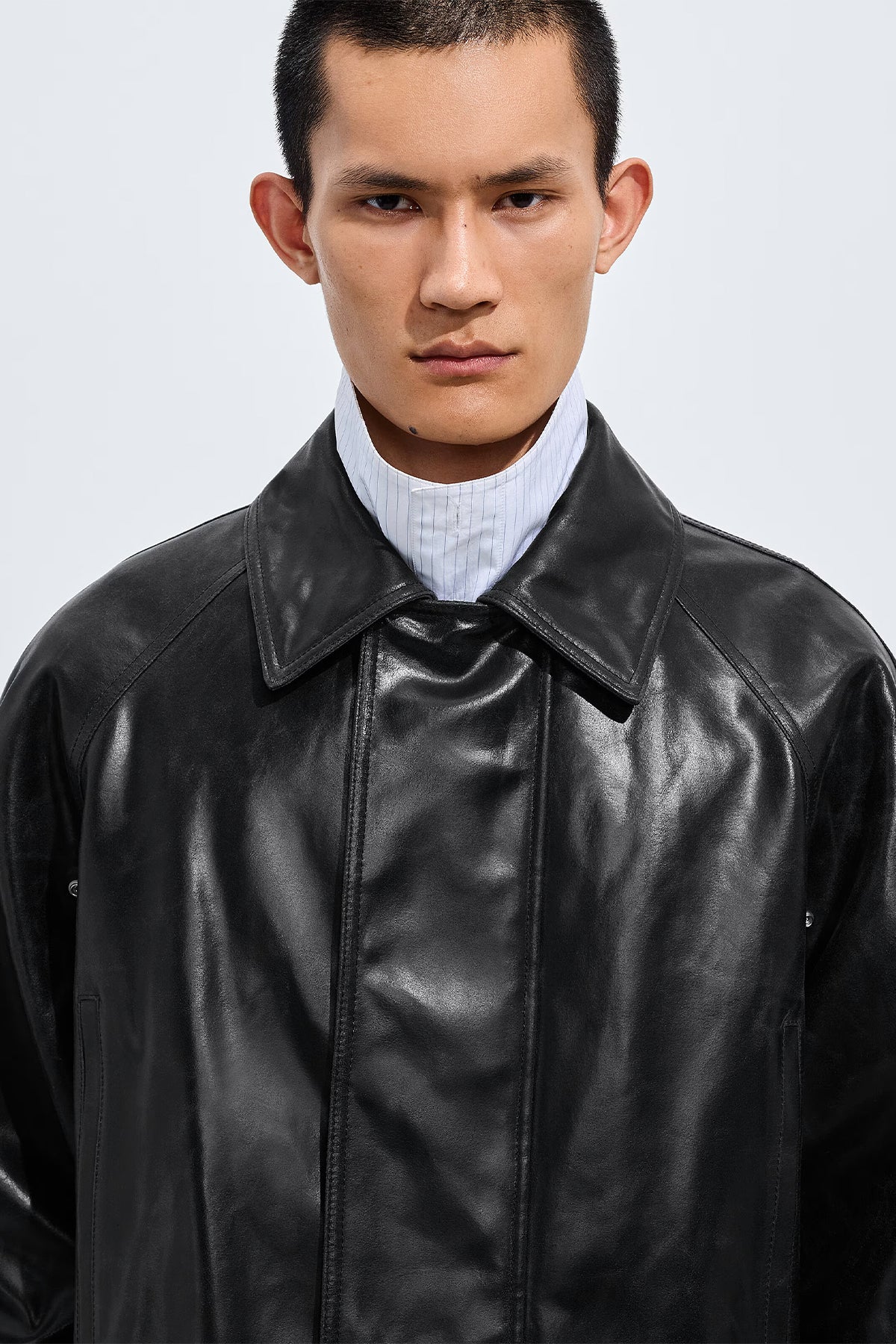 BOTTEGA VENETA | CRACKED LEATHER JACKET - Image 5