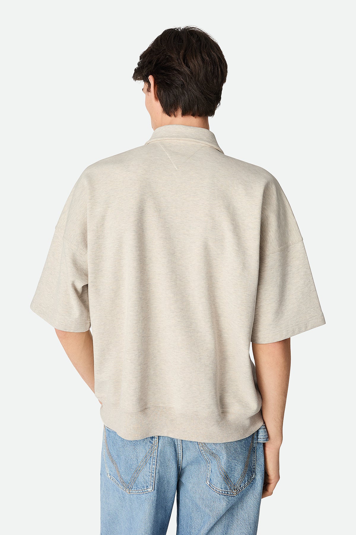 BOTTEGA VENETA | DOUBLE COTTON MELANGE POLO - Image 3