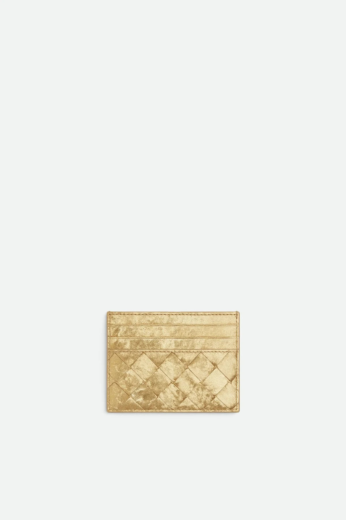 BOTTEGA VENETA | GOLD CARD CASE