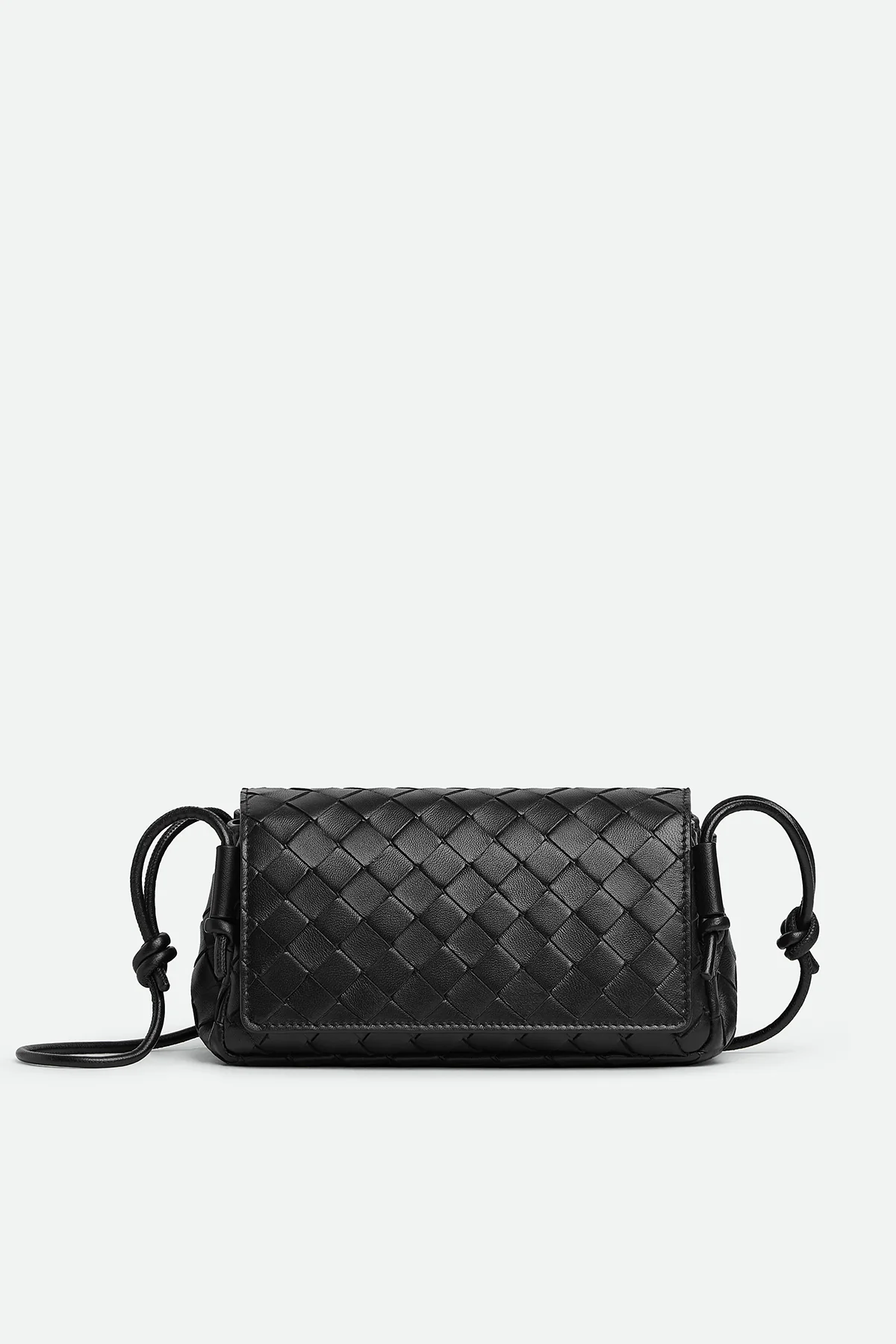 BOTTEGA VENETA | NOTTURNO POUCH IN BLACK & GOLD