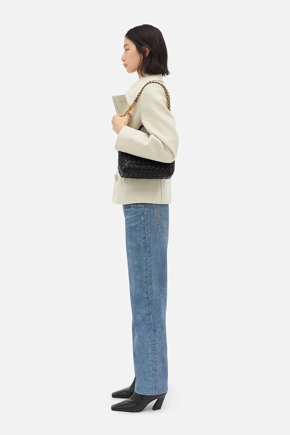 BOTTEGA VENETA | SMALL ANDIAMO BAG WITH CHAIN - Image 6