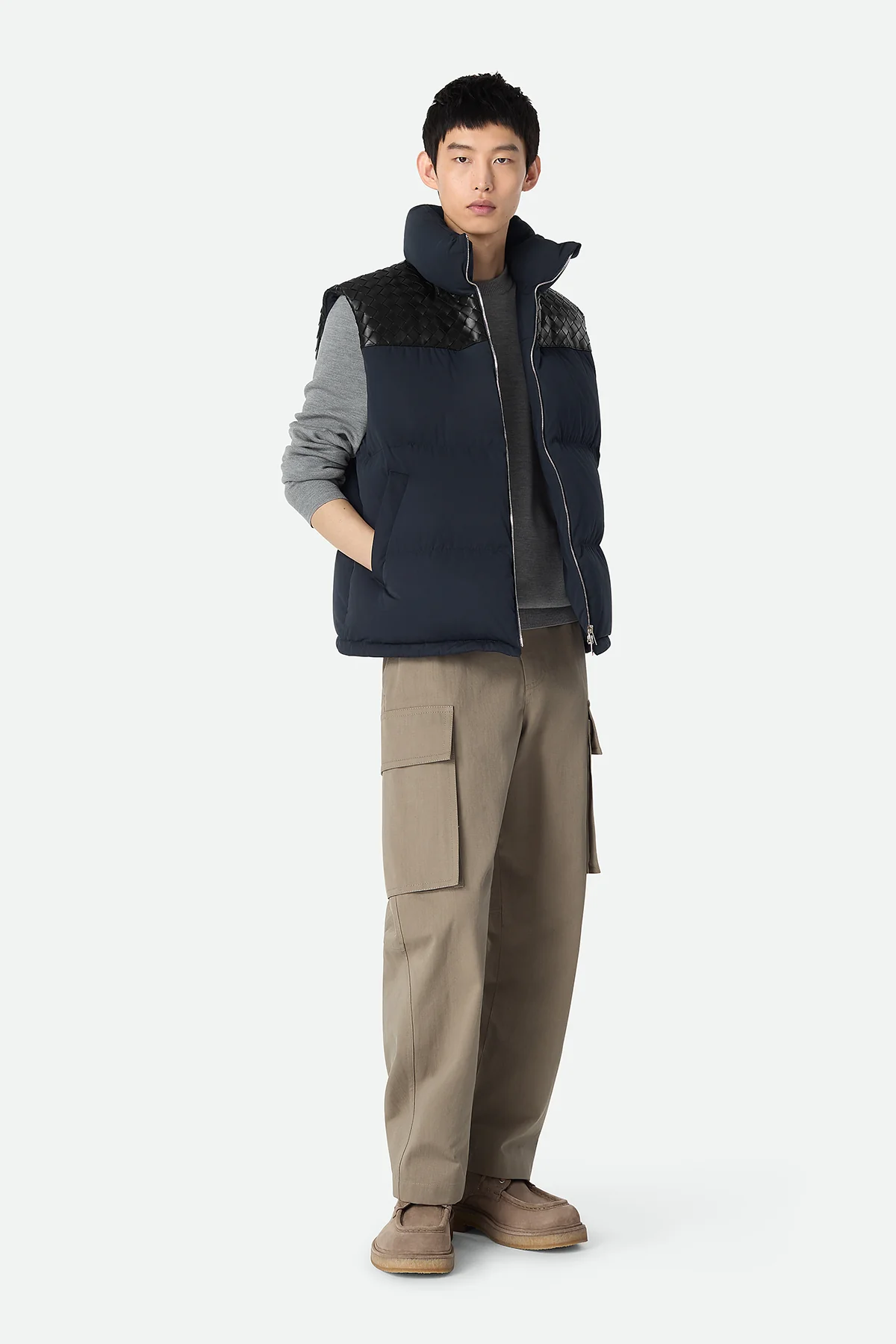 BOTTEGA VENETA | TECH NYLON PUFFER VEST - Image 4