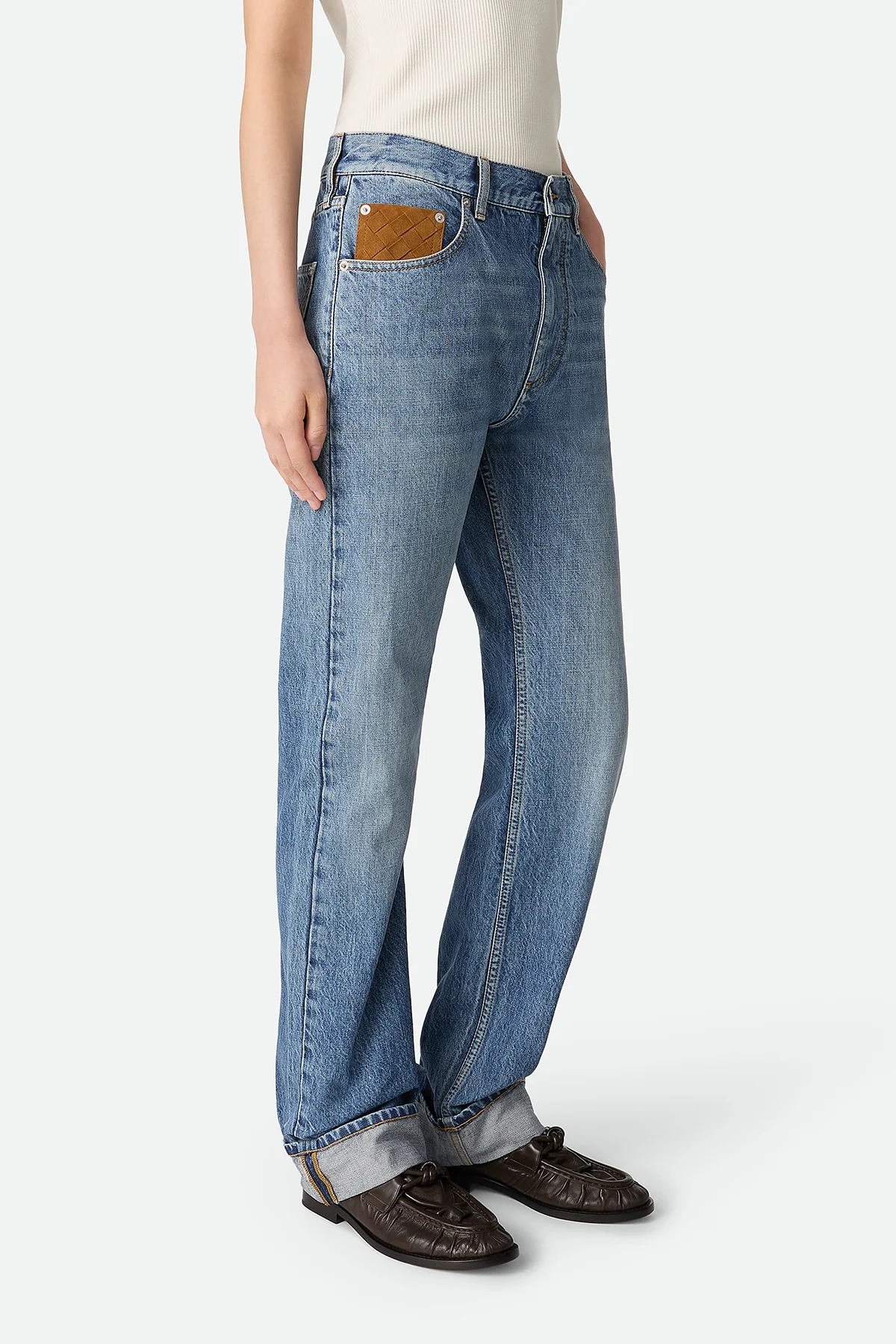 BOTTEGA VENETA | VINTAGE STRAIGHT JEANS - Image 2