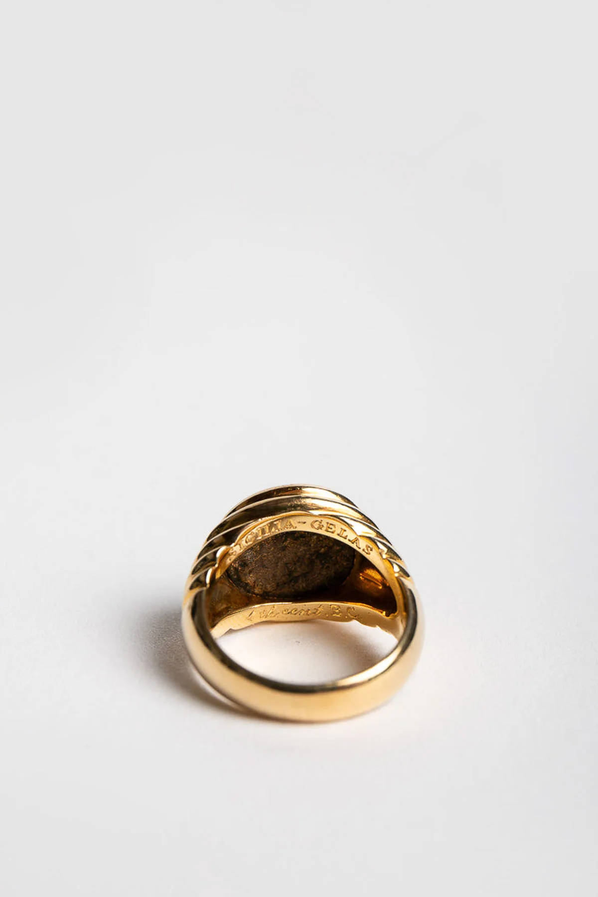 BULGARI | ANCIENT GOLD COIN RING - Image 4