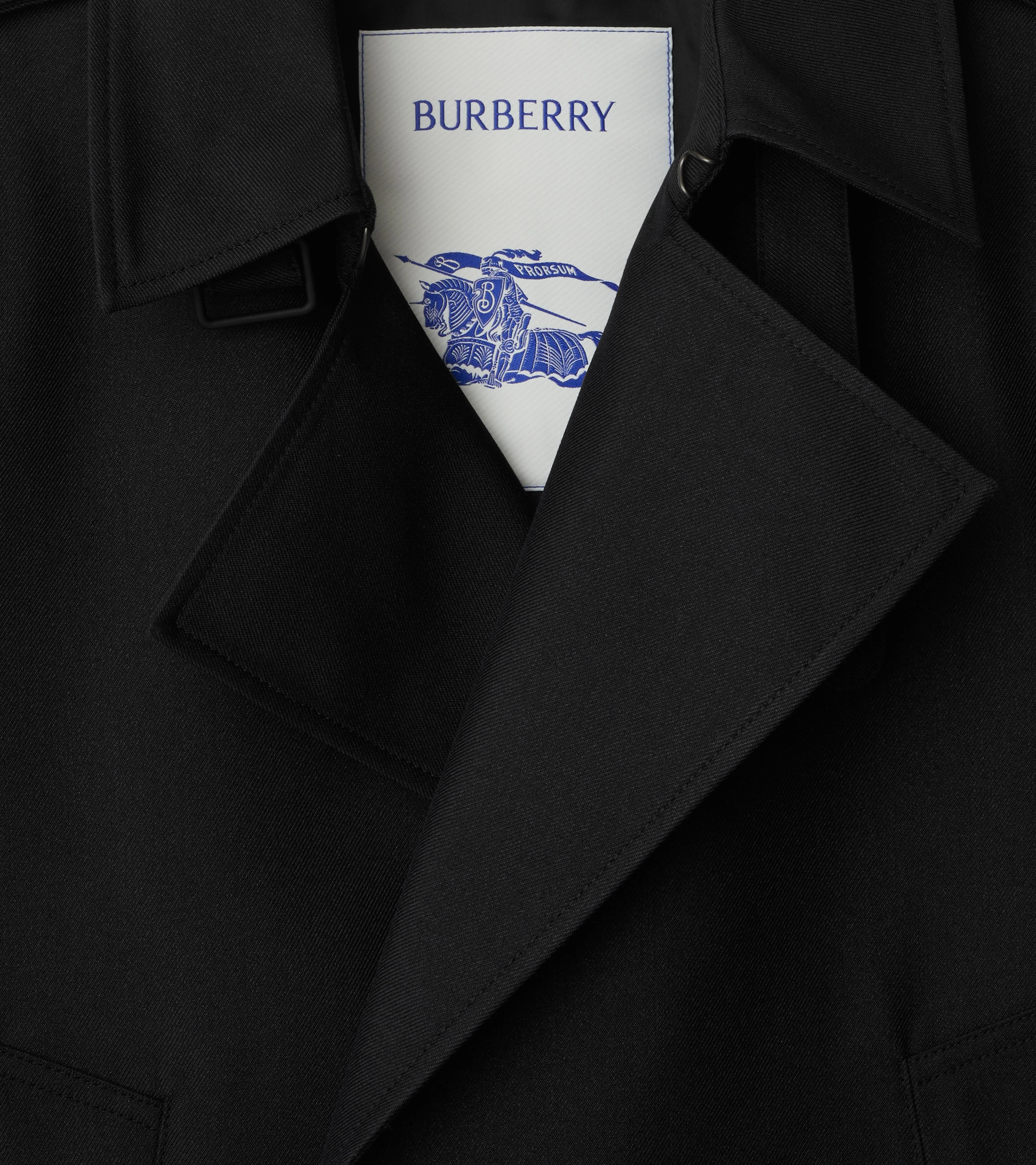 BURBERRY | SILK BLEND TRENCH JACKET - Image 6