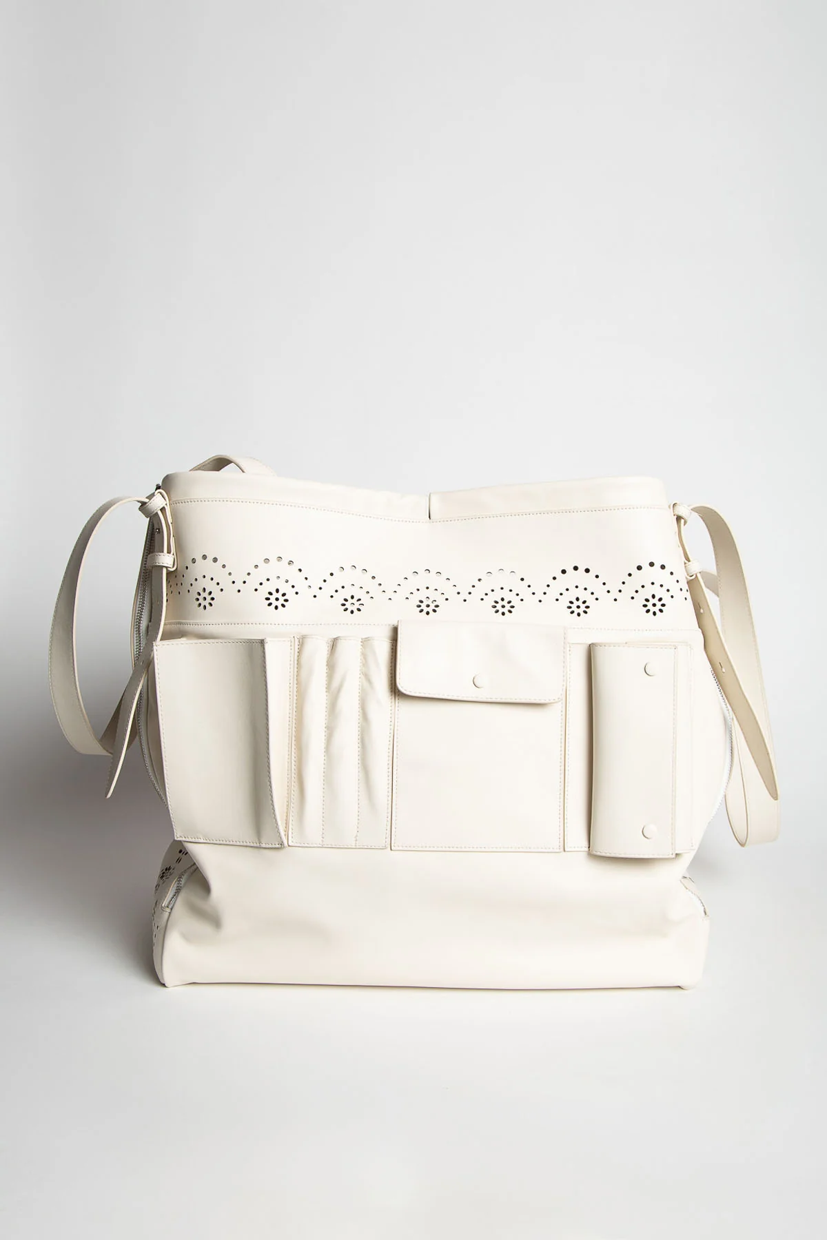 CAROLINE HU | LACE COLLAGE POCKET BAG