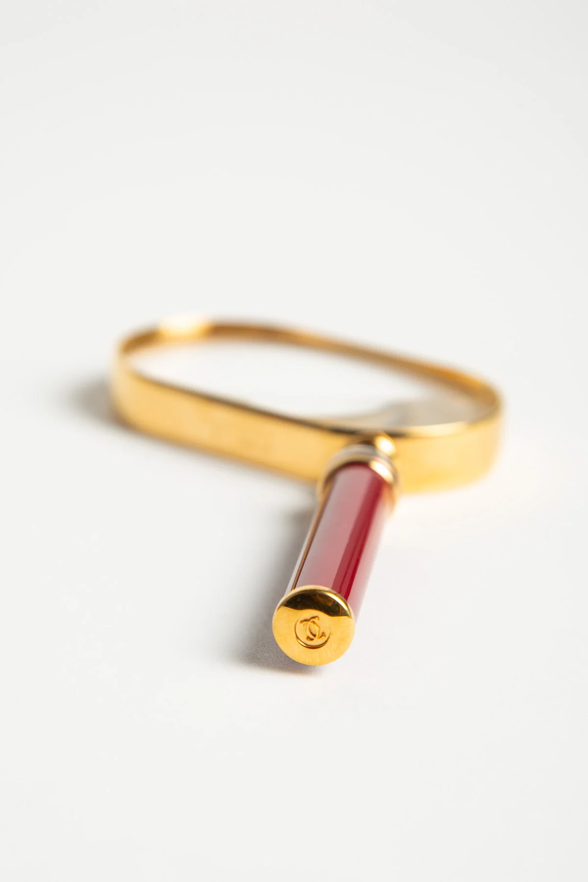 CARTIER | 1985 ENAMELED METAL MAGNIFYING GLASS - Image 3