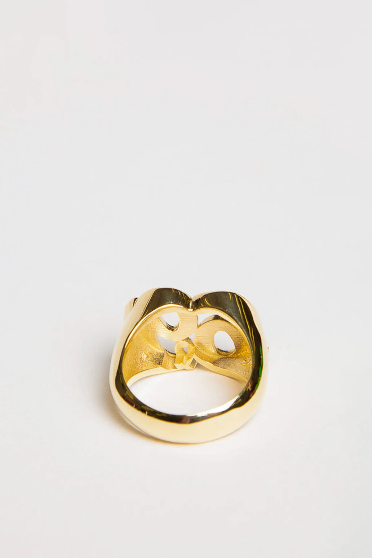 CHEMIST | YELLOW GOLD L FACE 69 RING - Image 3