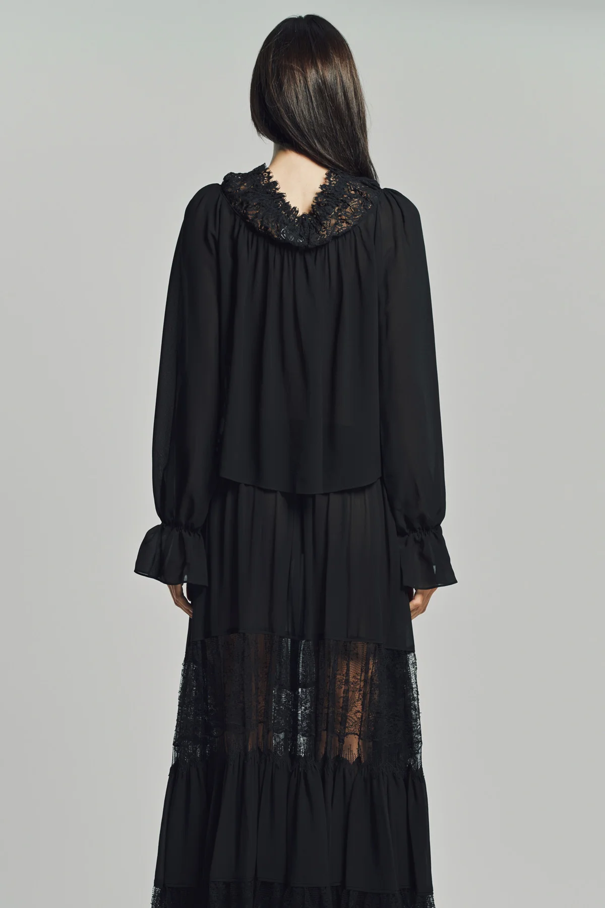 CHLOÉ | SCOOP-NECK SILK CROPPED TOP - Image 5