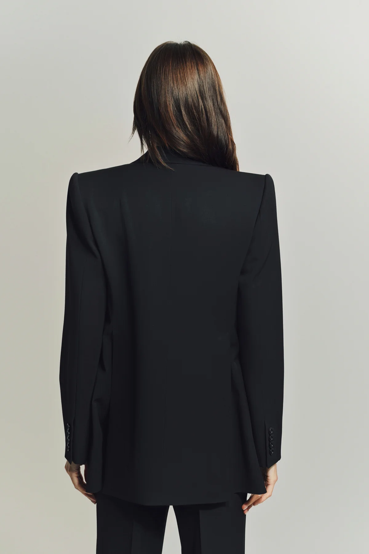 CHLOÉ | TAILORED JACKET IN WOOL GRAIN DE POUDRE - Image 5