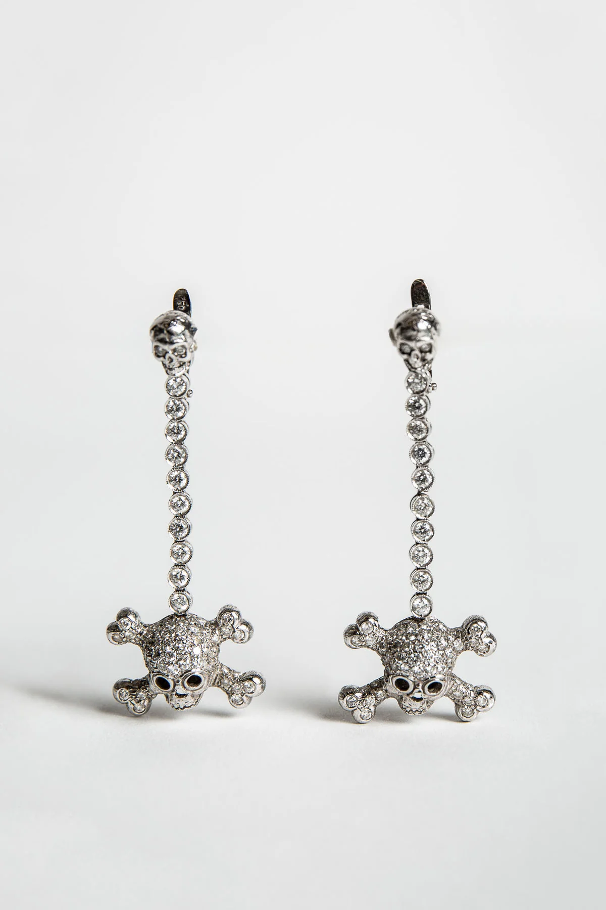 CODOGNATO | VINTAGE 3C 1950'S SKULL EARRINGS
