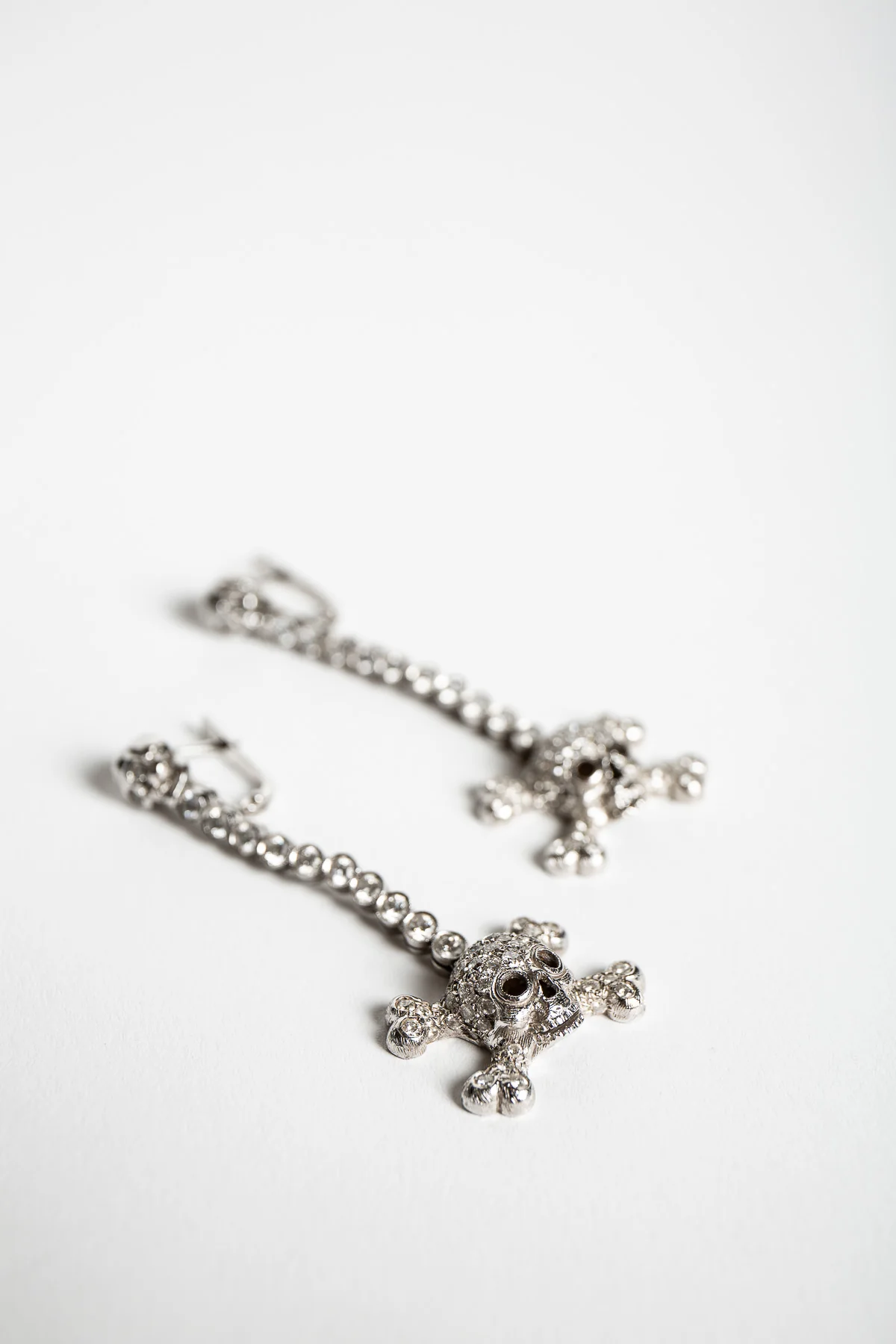 CODOGNATO | VINTAGE 3C 1950'S SKULL EARRINGS - Image 2