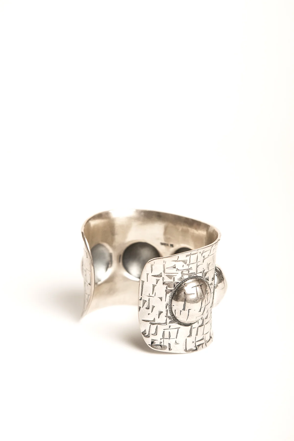 CODY SANDERSON | GEOMETRIC STAMP MOON CUFF - Image 3
