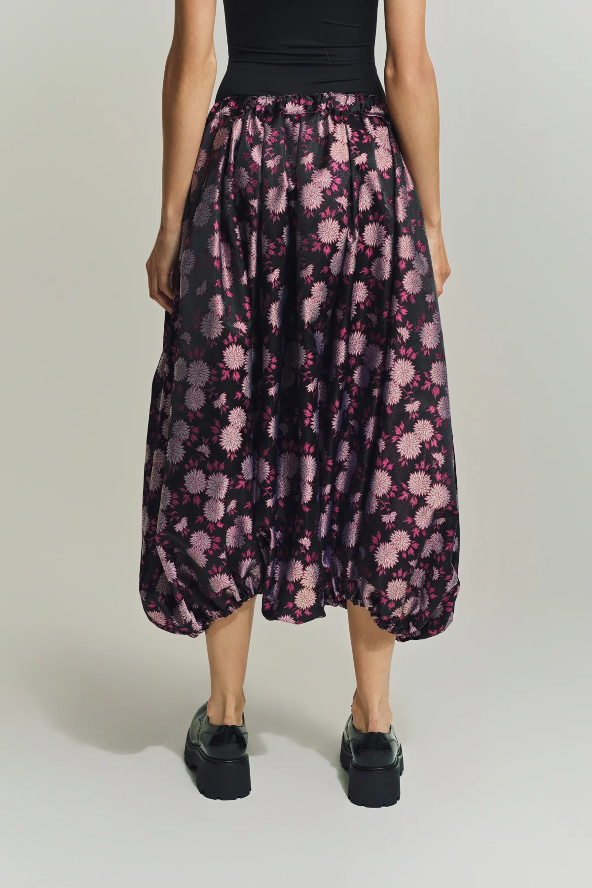 COMME DES GARCONS | FLORAL JACQUARD BALLOON PANTS - Image 5