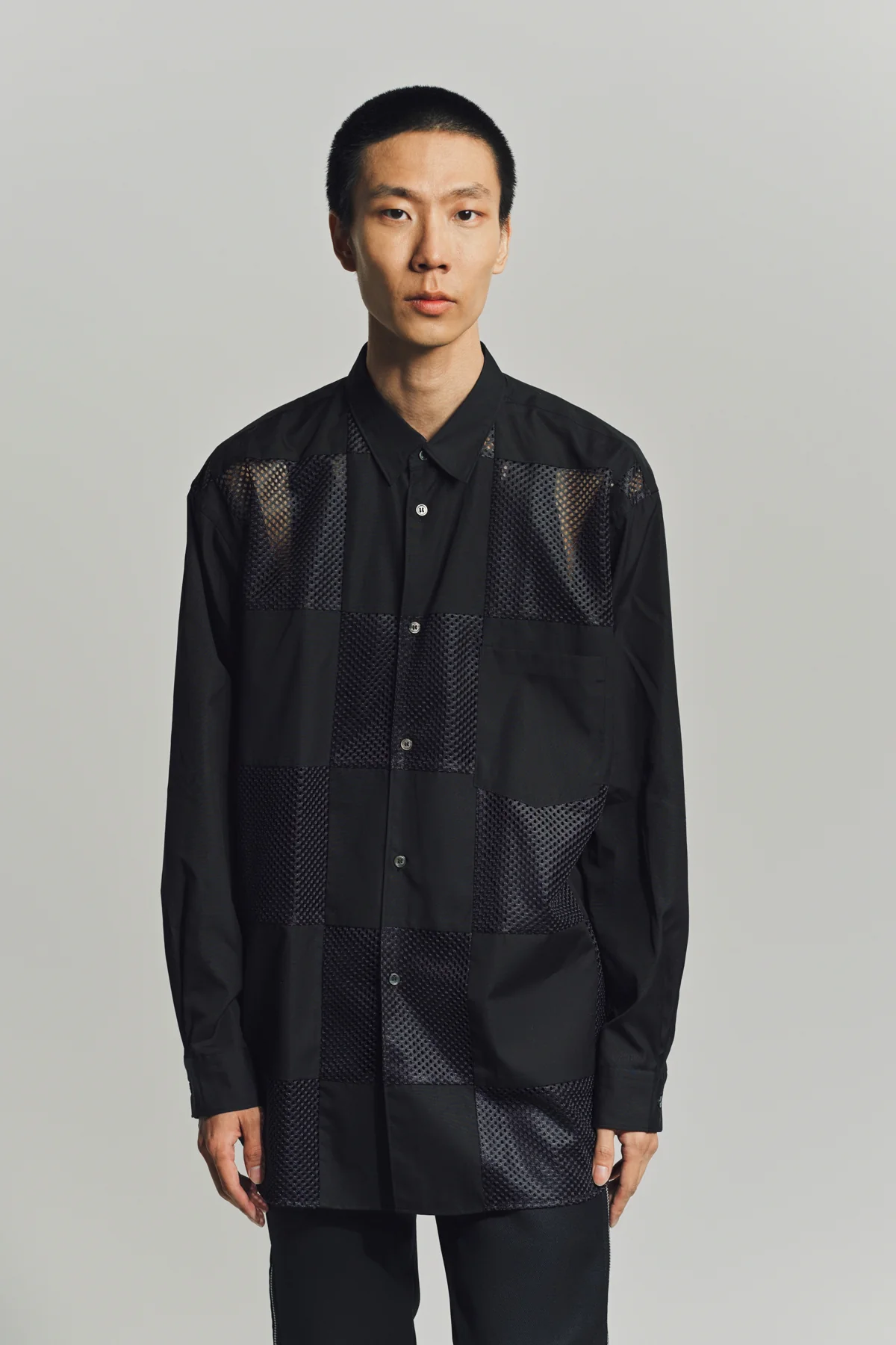 COMME DES GARCONS HOMME PLUS | BROAD/POLLY LONG SLEEVE SHIRT - Image 2
