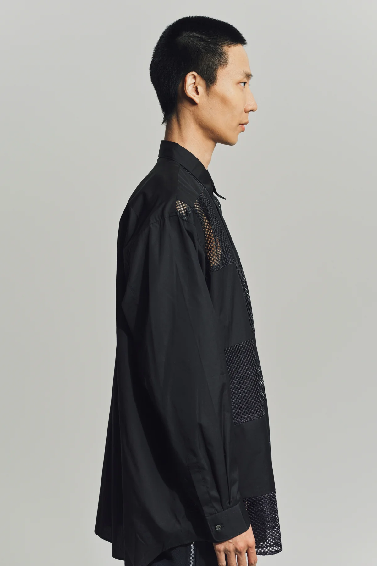 COMME DES GARCONS HOMME PLUS | BROAD/POLLY LONG SLEEVE SHIRT - Image 3