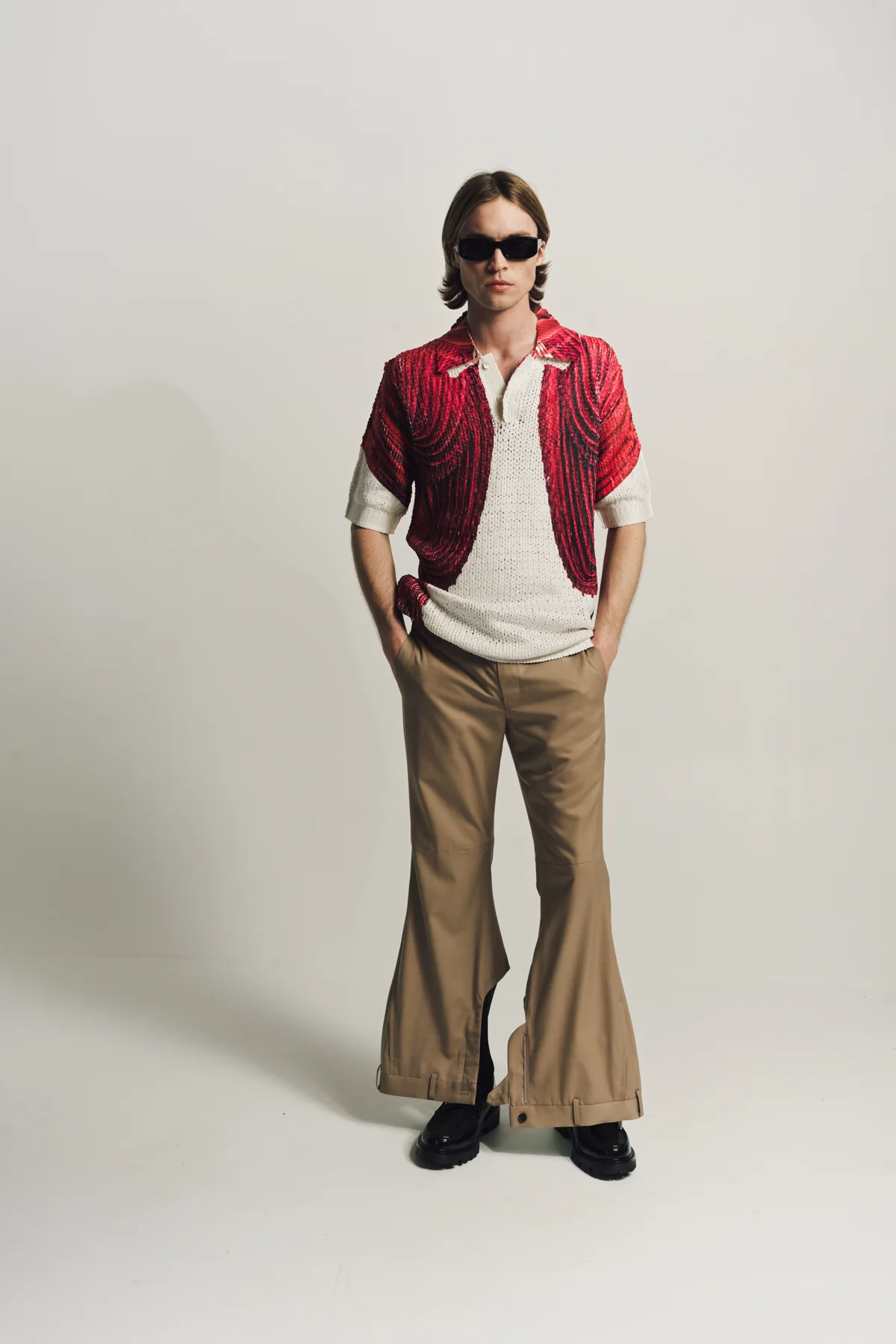COMME DES GARCONS HOMME PLUS | CURTAIN POLO - Image 2
