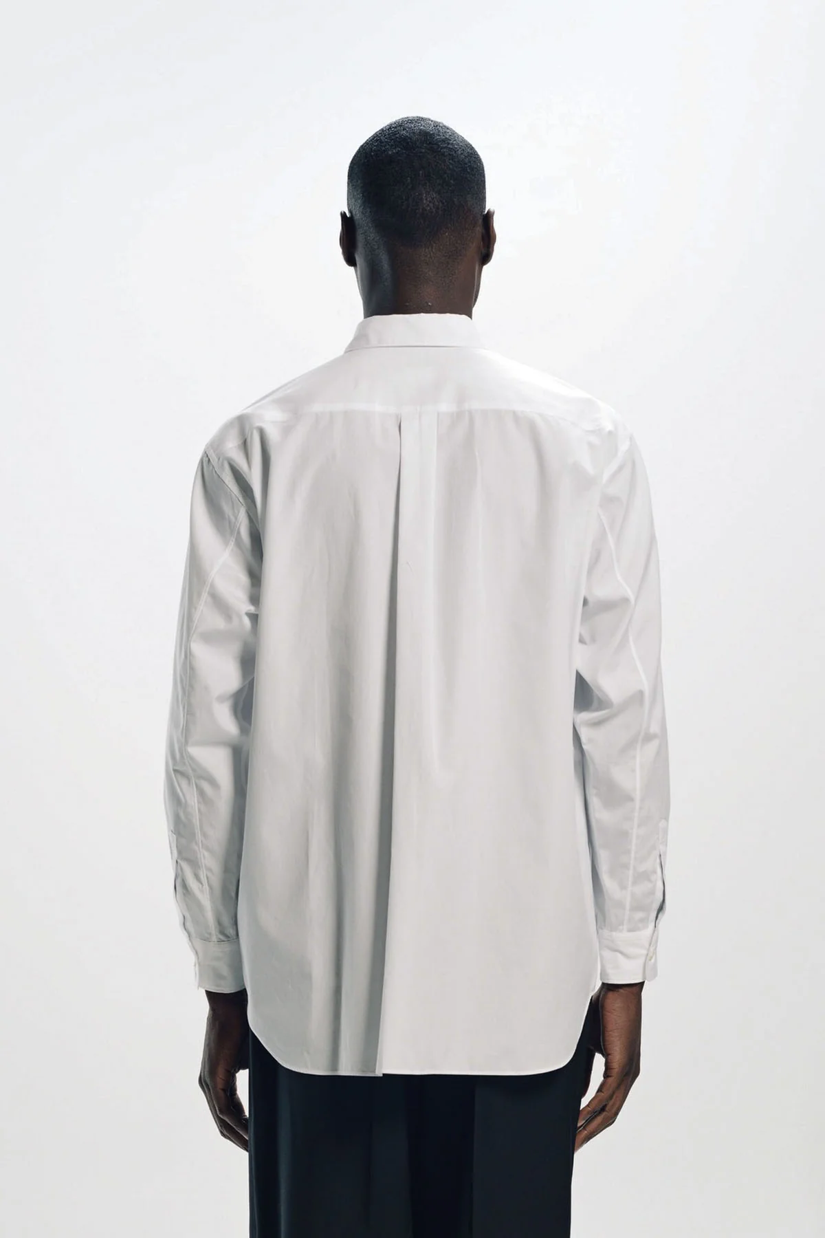 COMME DES GARCONS HOMME PLUS | LAYERED LONG SLEEVE SHIRT - Image 4
