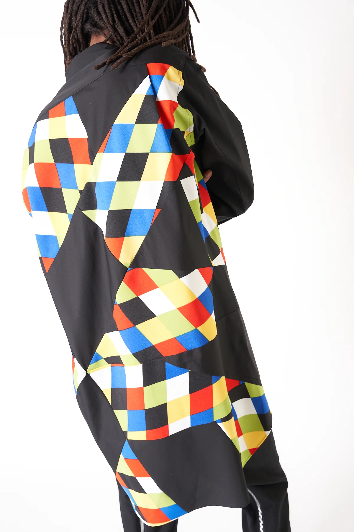 COMME DES GARÇONS HOMME PLUS | OXFORD DIAMOND LONG SLEEVE SHIRT - Image 2