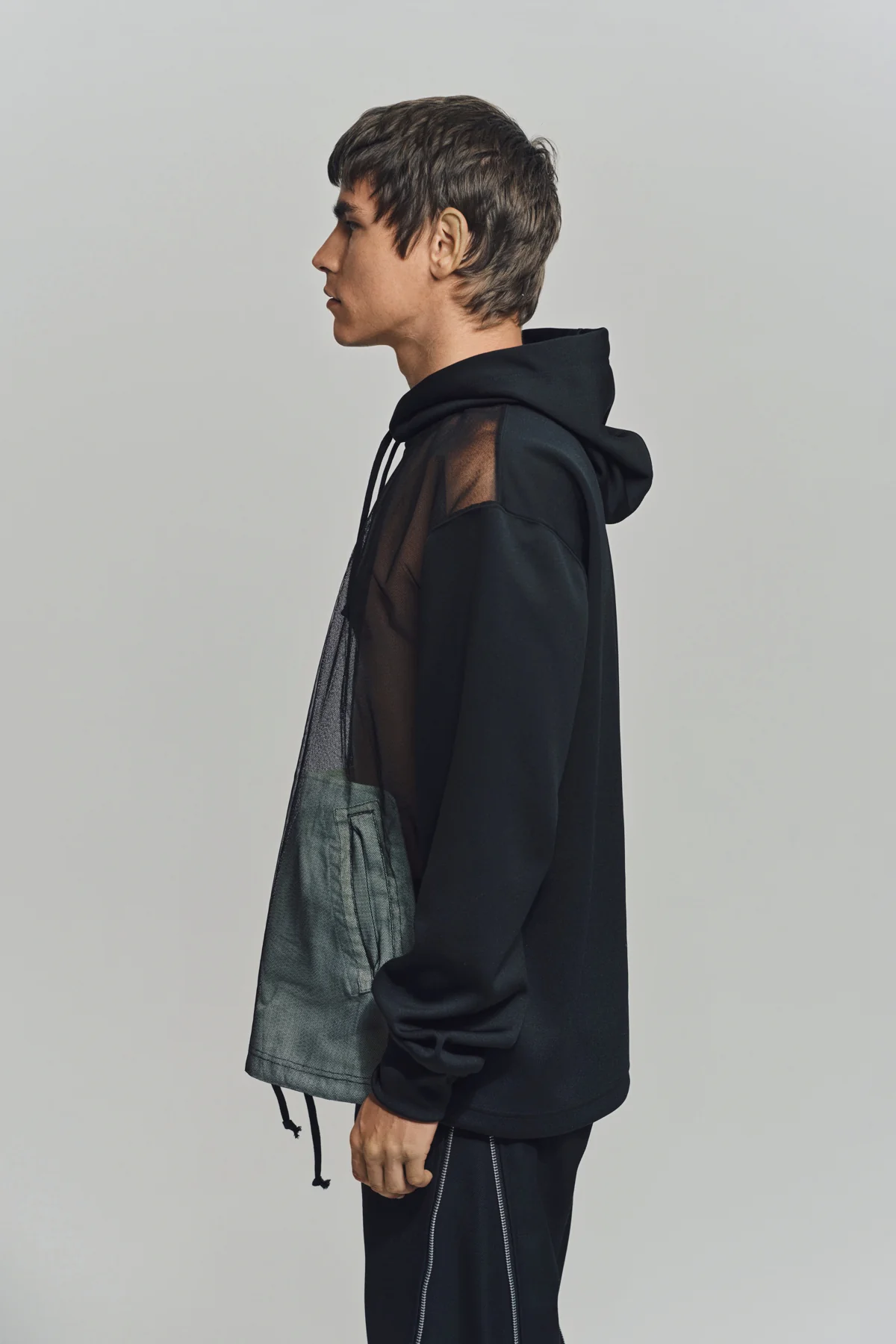 COMME DES GARCONS HOMME PLUS | POLY NYLON HOODIE - Image 3