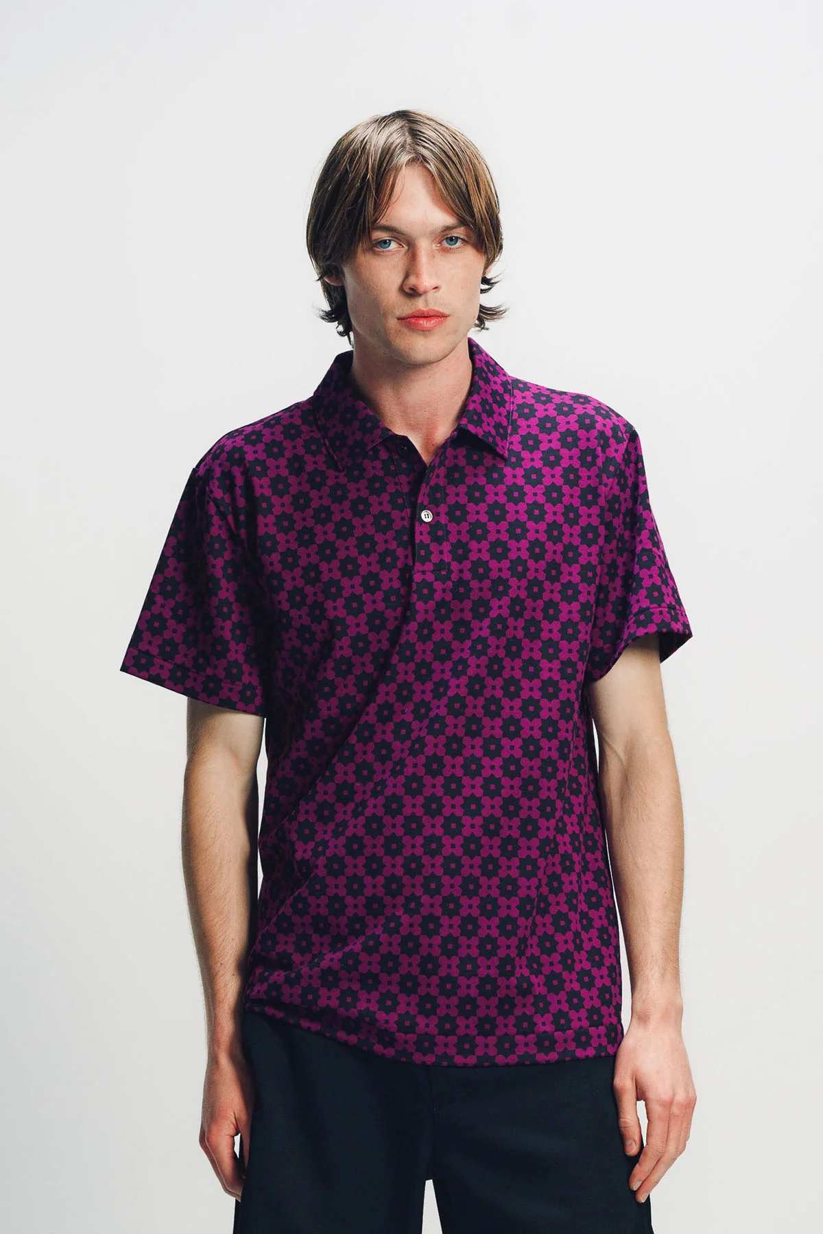 COMME DES GARCONS HOMME PLUS | PRINTED POLO - Image 2