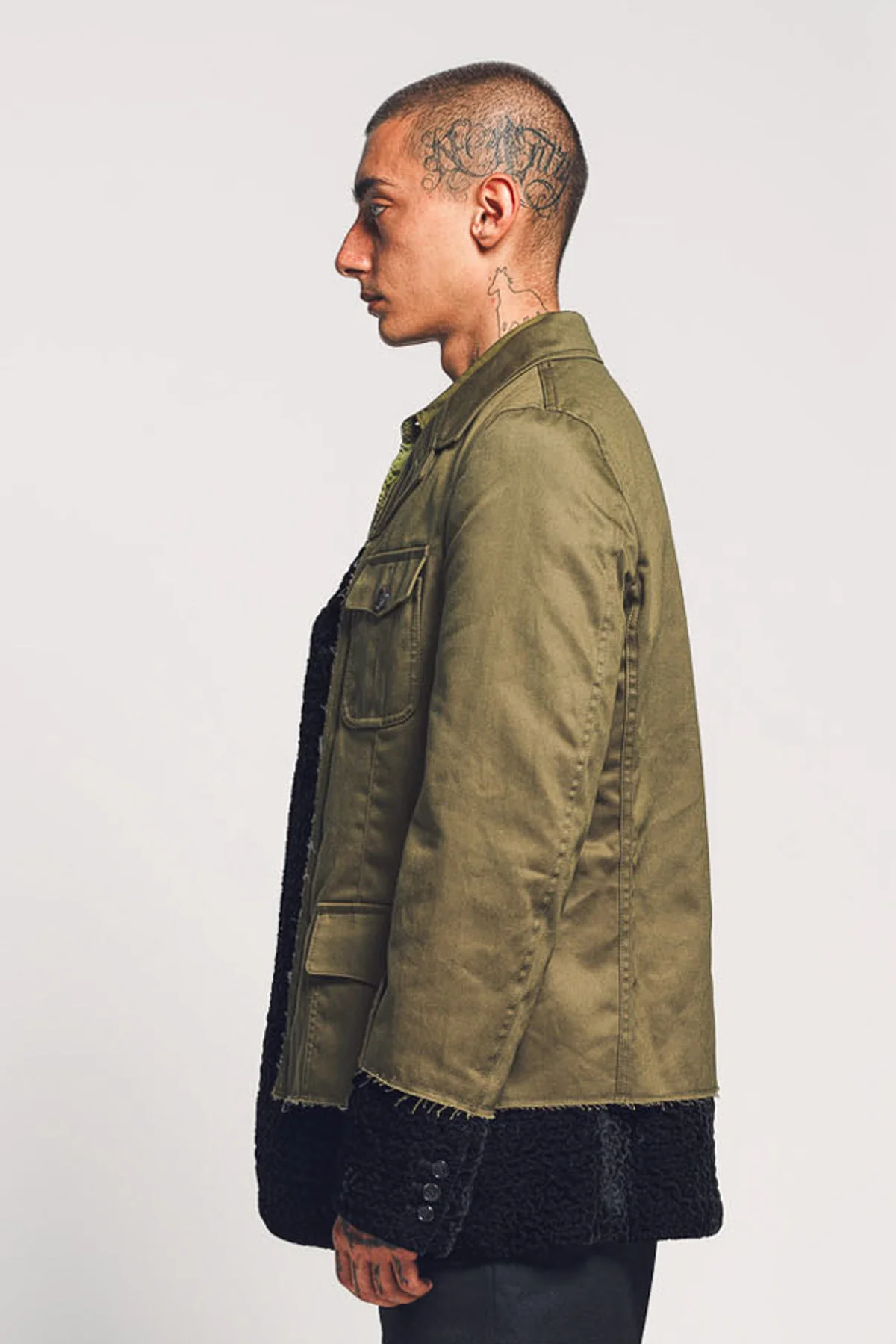 COMME DES GARCONS HOMME PLUS | RAYON POLY VELVET BLAZER - Image 3