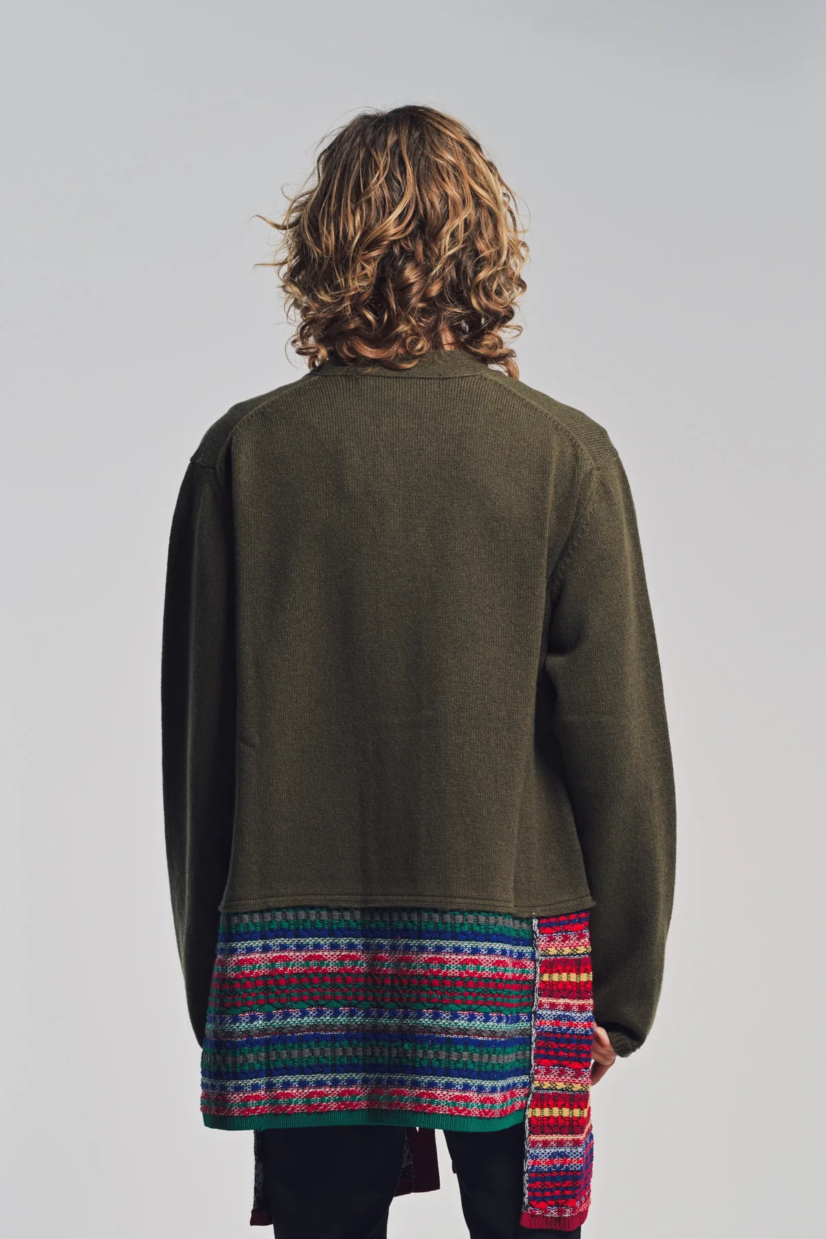 COMME DES GARCONS HOMME PLUS | SPLIT CARDIGAN - Image 4