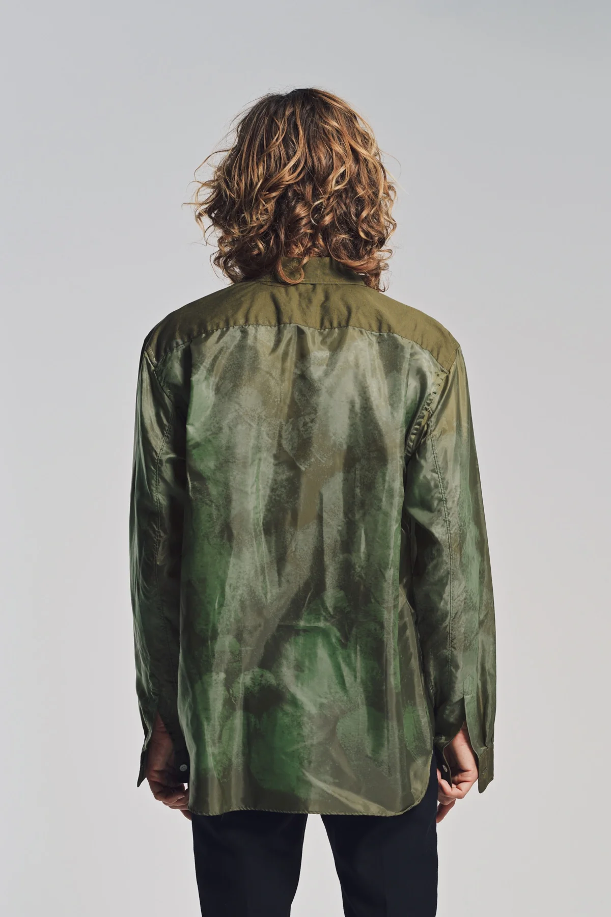 COMME DES GARCONS HOMME PLUS | TAFFETA LONG SLEEVE SHIRT - Image 4