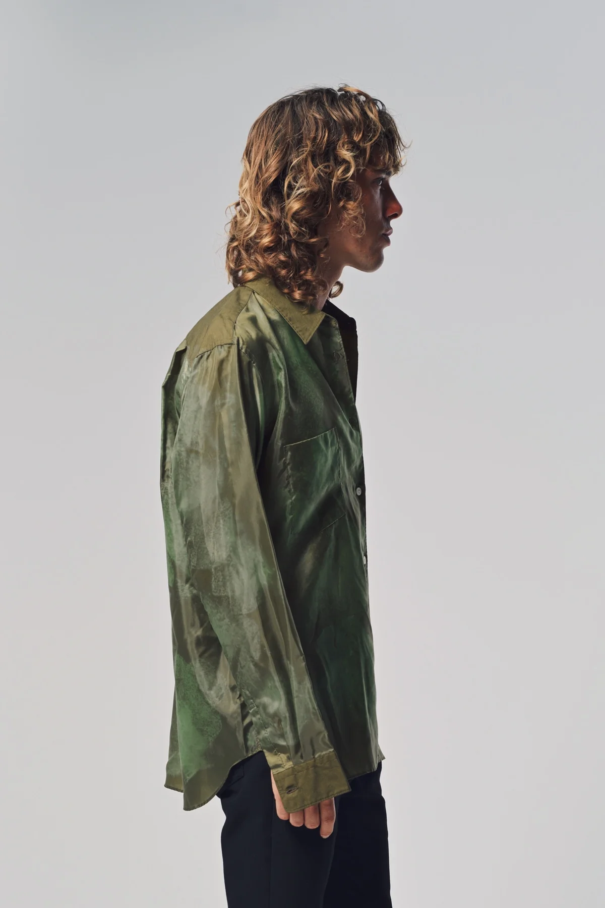 COMME DES GARCONS HOMME PLUS | TAFFETA LONG SLEEVE SHIRT - Image 5