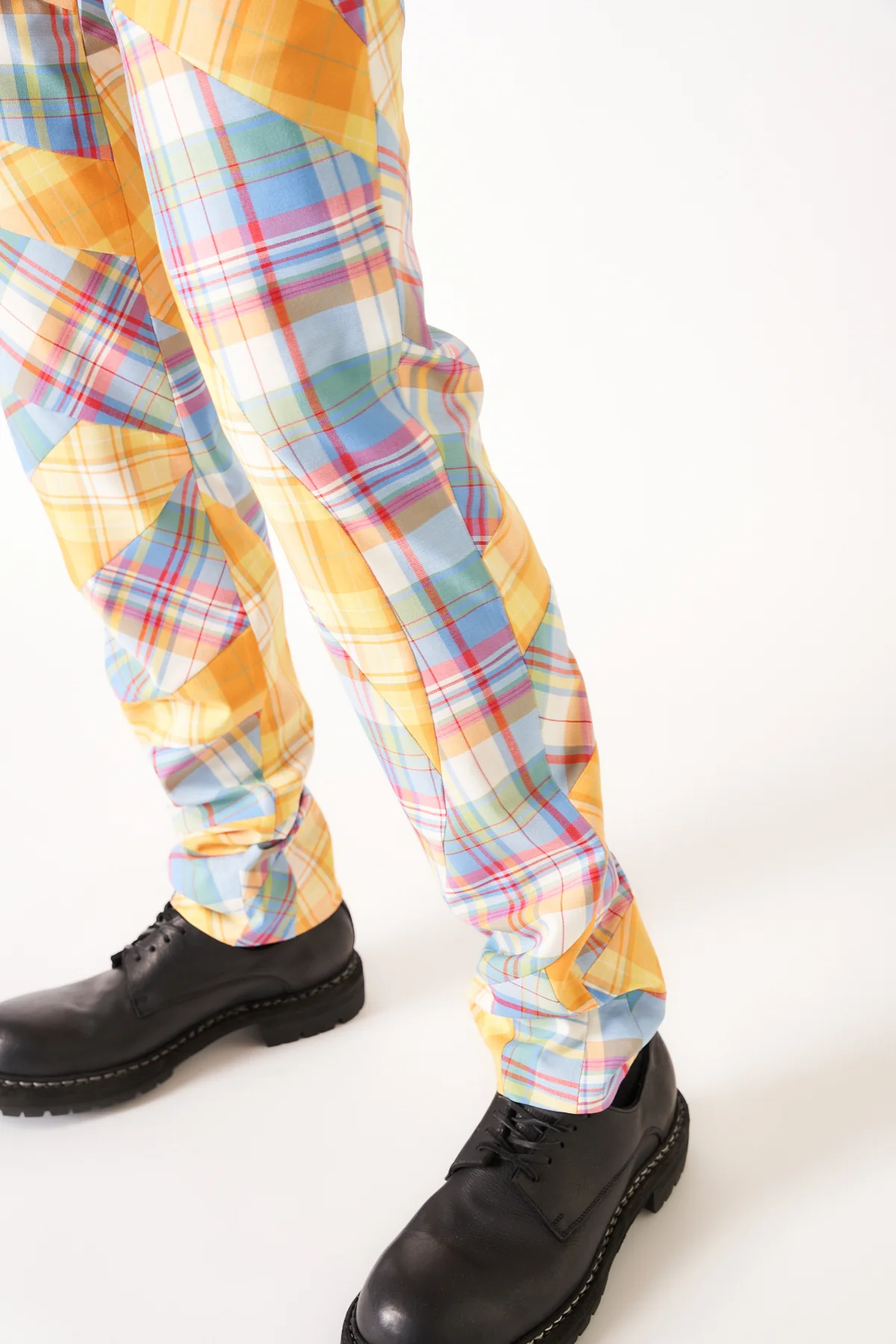 COMME DES GARÇONS HOMME PLUS | TARTAN CHECK PANTS - Image 5