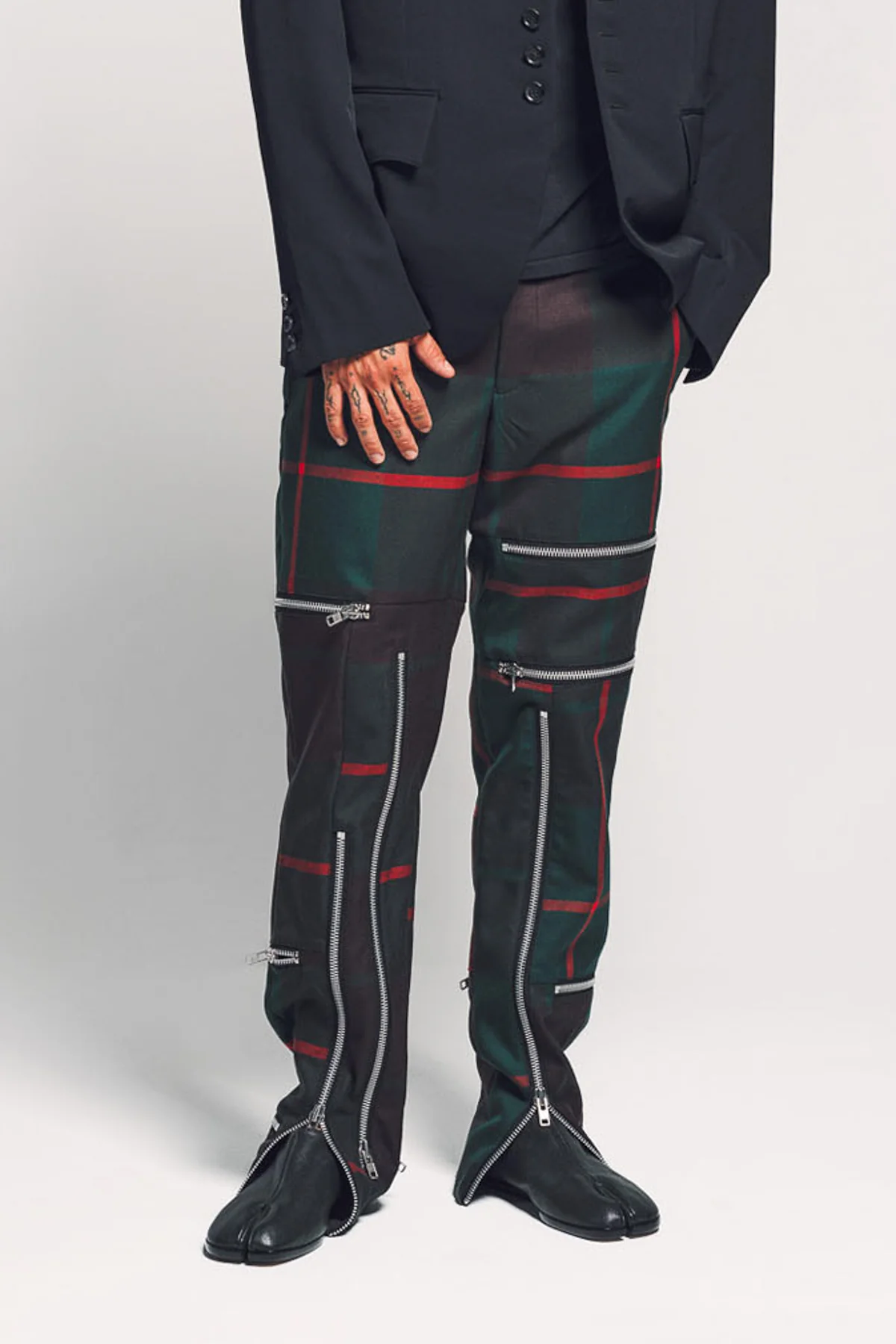 COMME DES GARCONS HOMME PLUS | TARTAN PANTS - Image 5