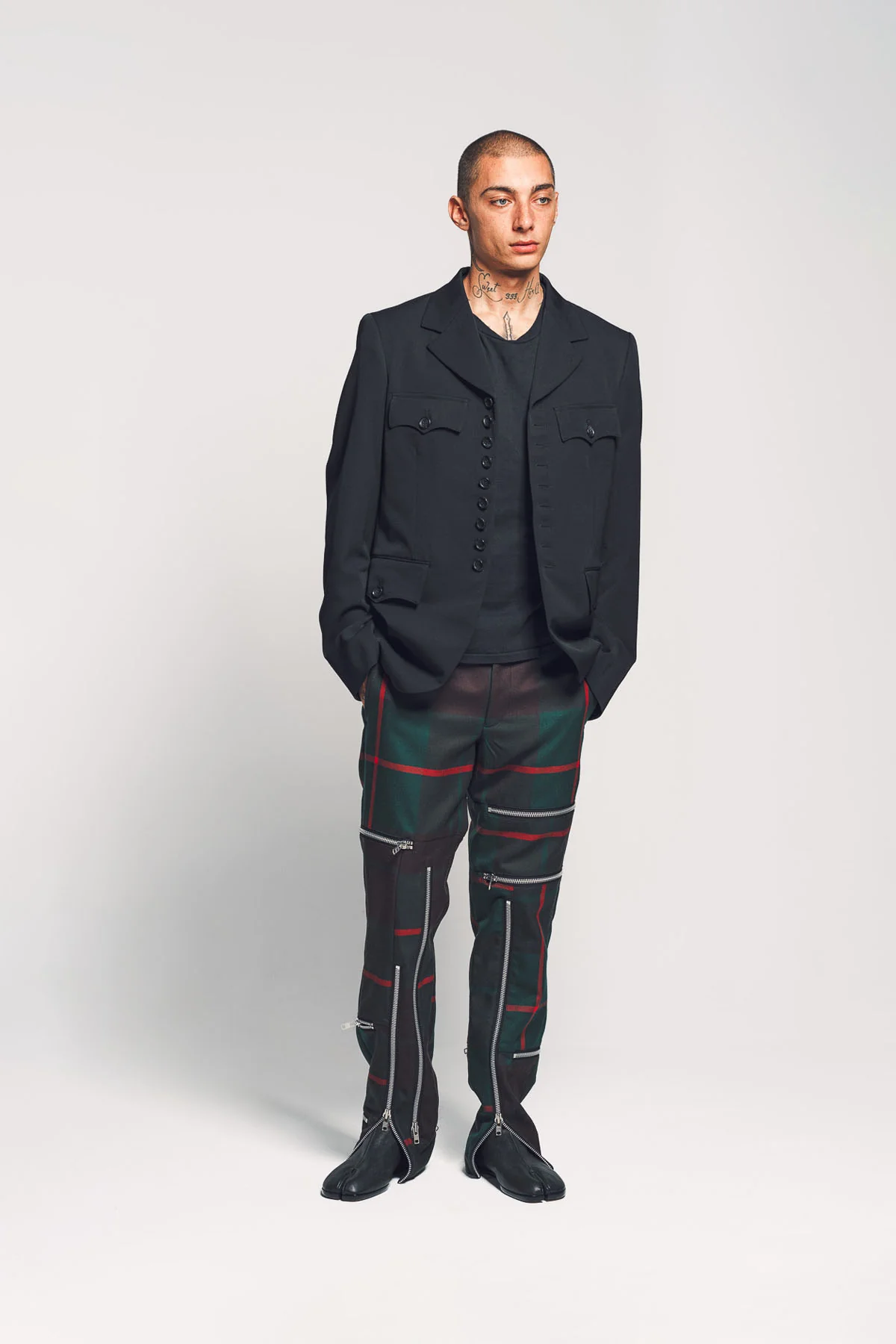 COMME DES GARCONS HOMME PLUS | WOOL GABARDINE BLAZER