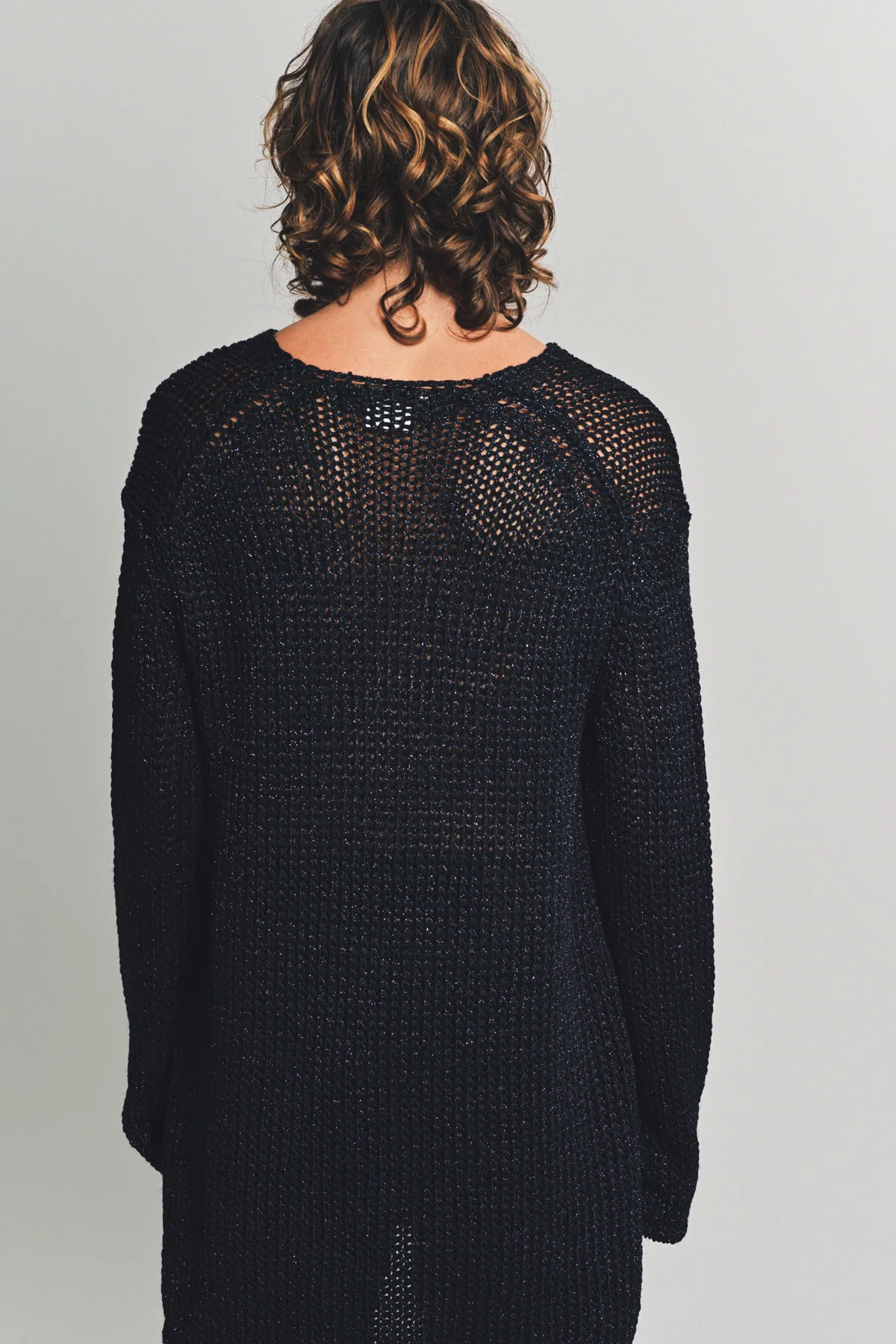 COMME DES GARCONS HOMME PLUS | WOOL NYLON LONG SLEEVE TEE - Image 4