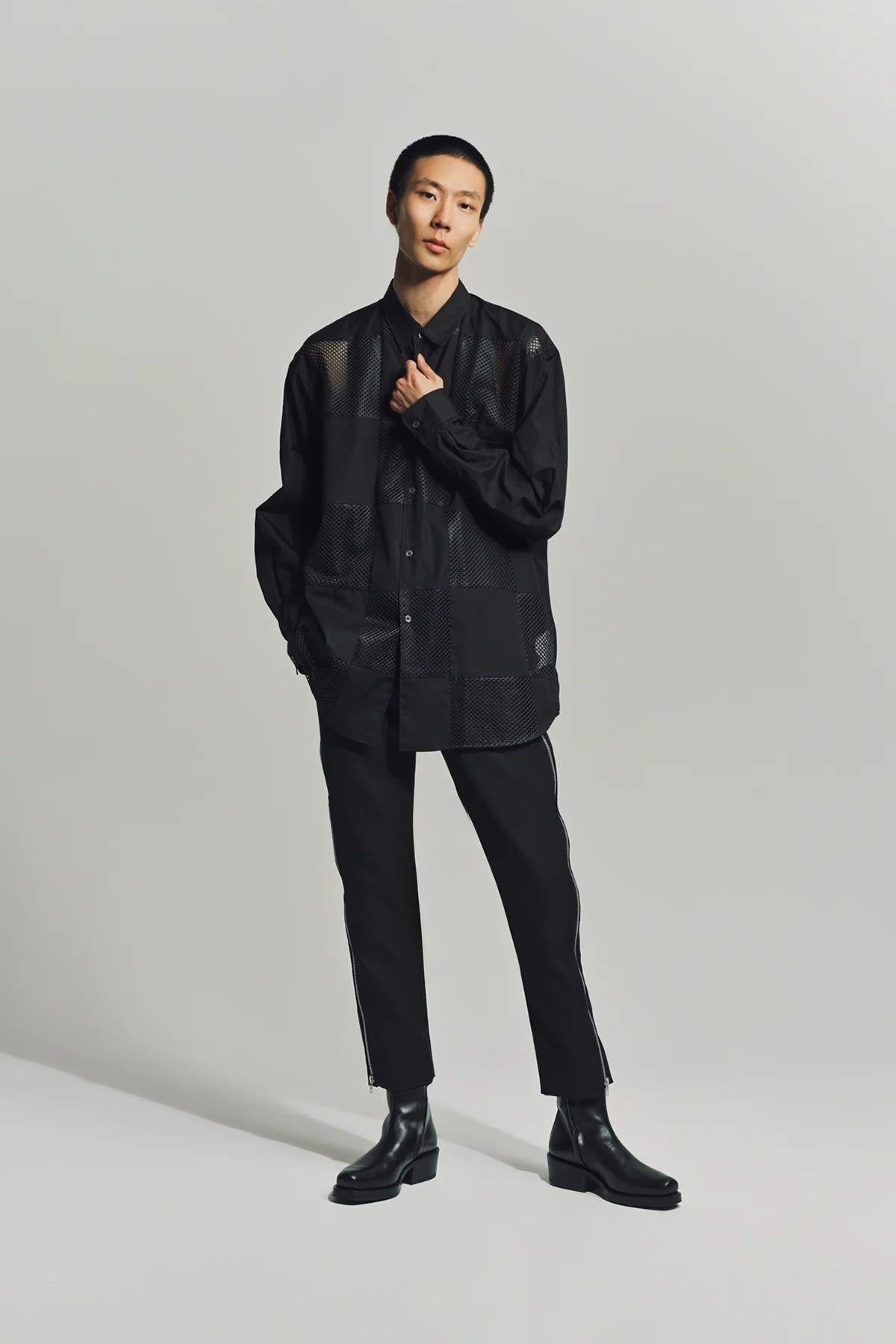 COMME DES GARCONS HOMME PLUS | WOOL TWILL PANTS
