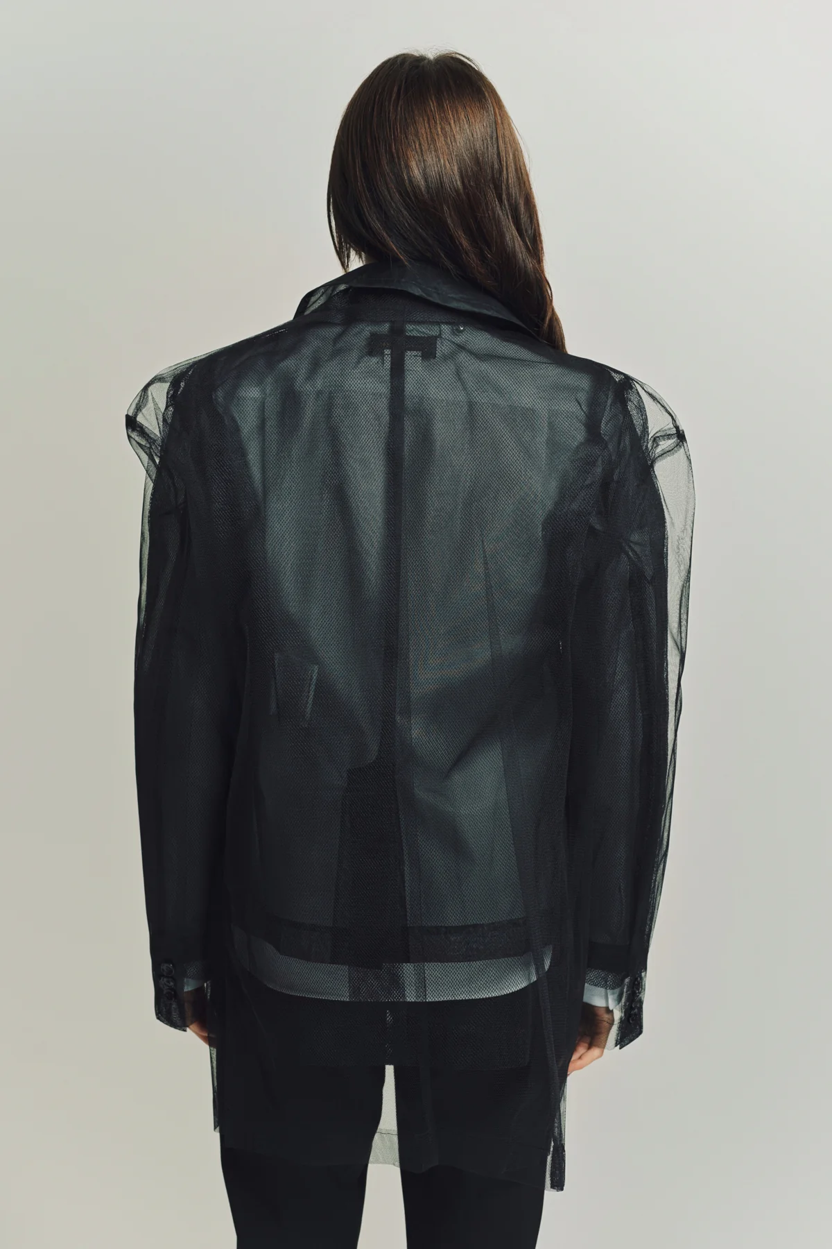 COMME DES GARCONS | LAYERED TULLE BLAZER - Image 5