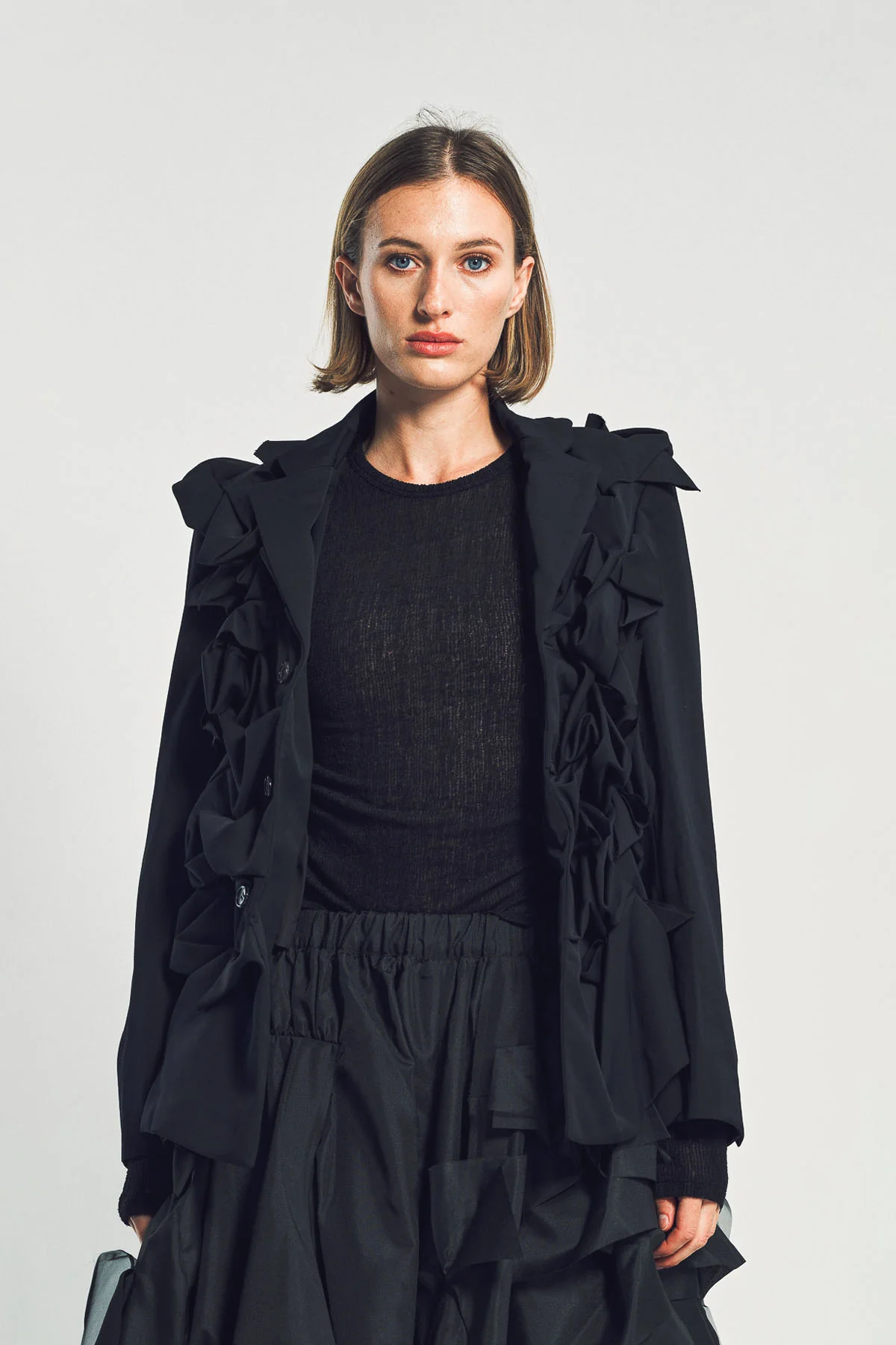 COMME DES GARCONS | WOOL GABARDINE BLAZER - Image 2