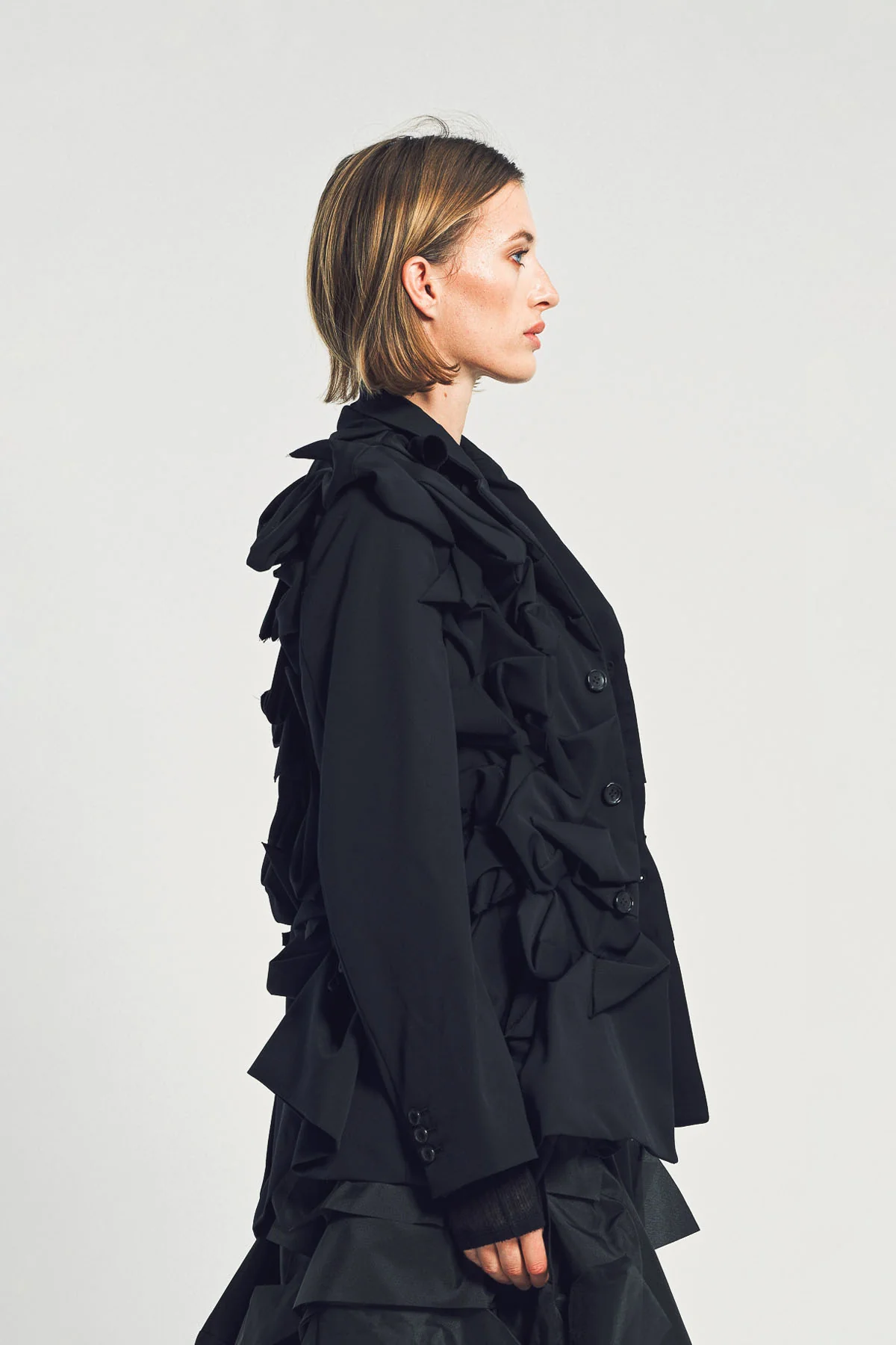 COMME DES GARCONS | WOOL GABARDINE BLAZER - Image 3