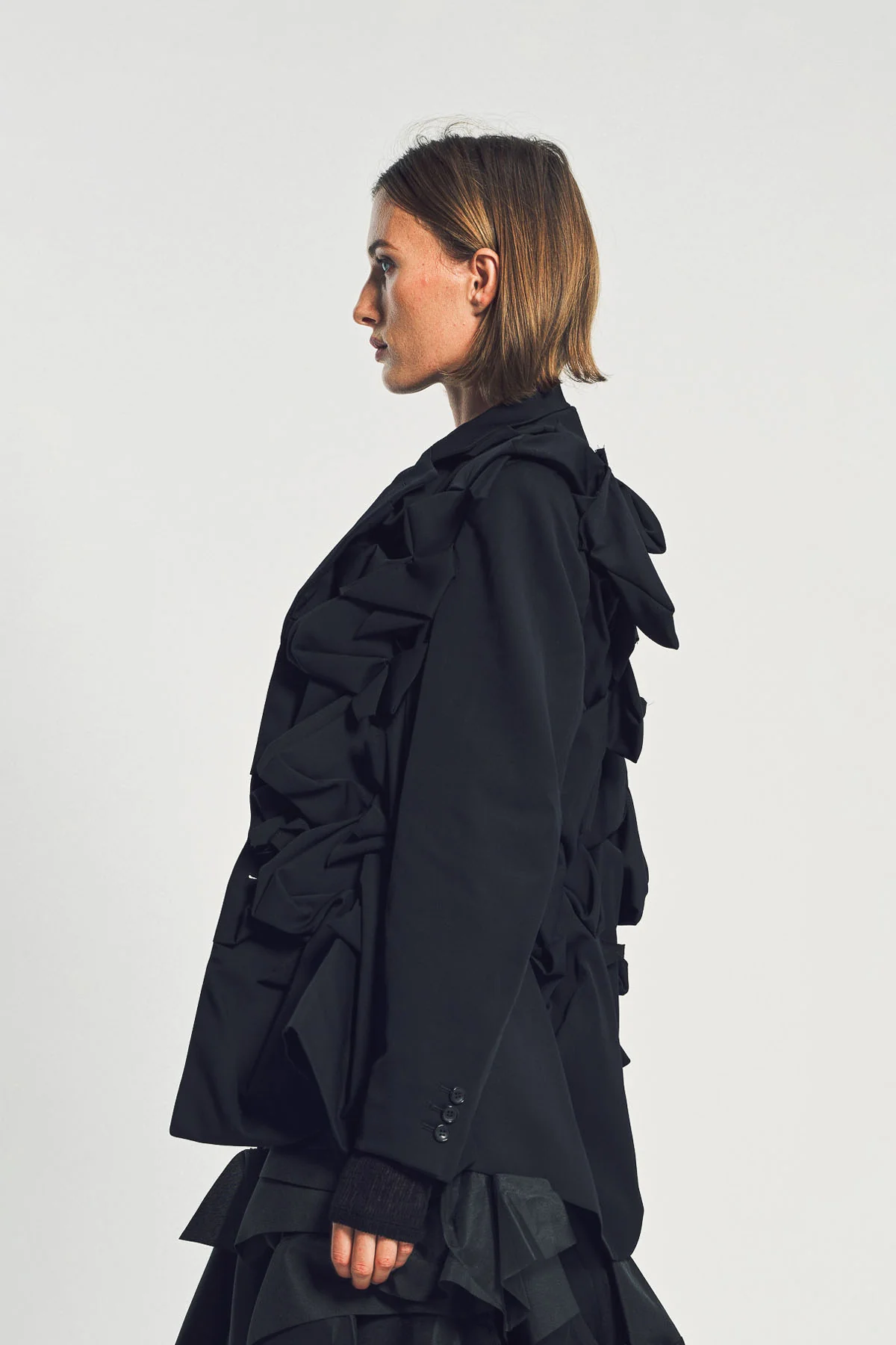 COMME DES GARCONS | WOOL GABARDINE BLAZER - Image 5