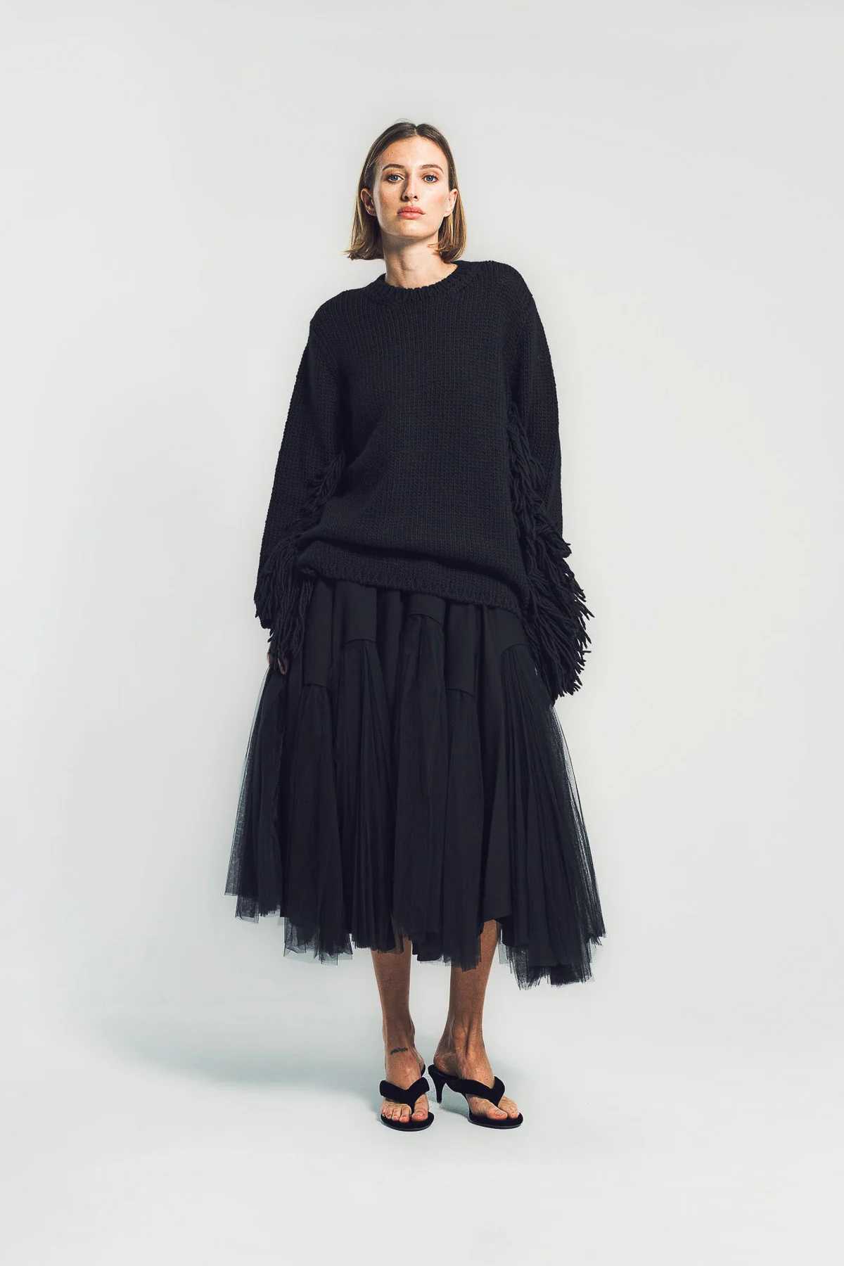 COMME DES GARCONS | WORSTED ROVING LONG SLEEVE TEE
