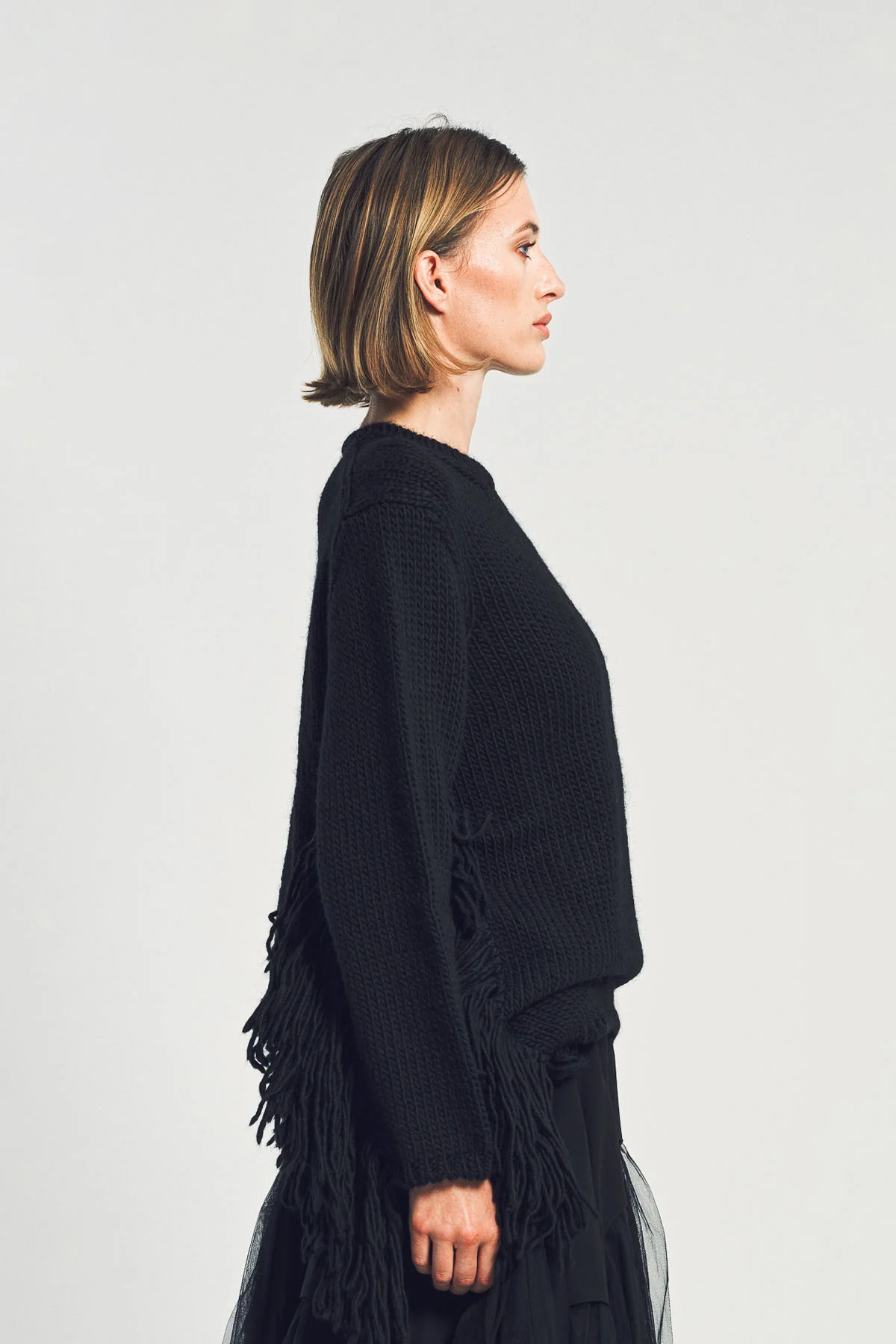 COMME DES GARCONS | WORSTED ROVING LONG SLEEVE TEE - Image 3