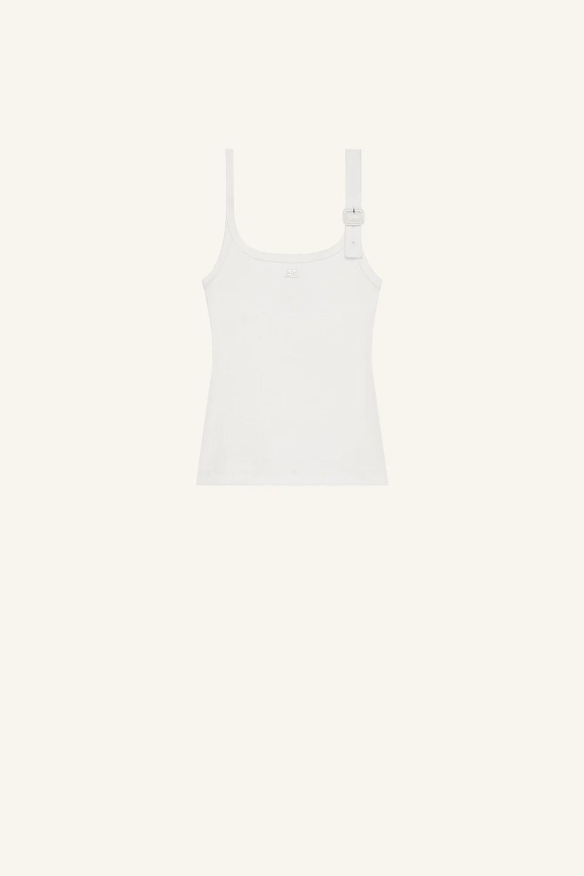 COURRÈGES | BUCKLE 90'S RIB TANK