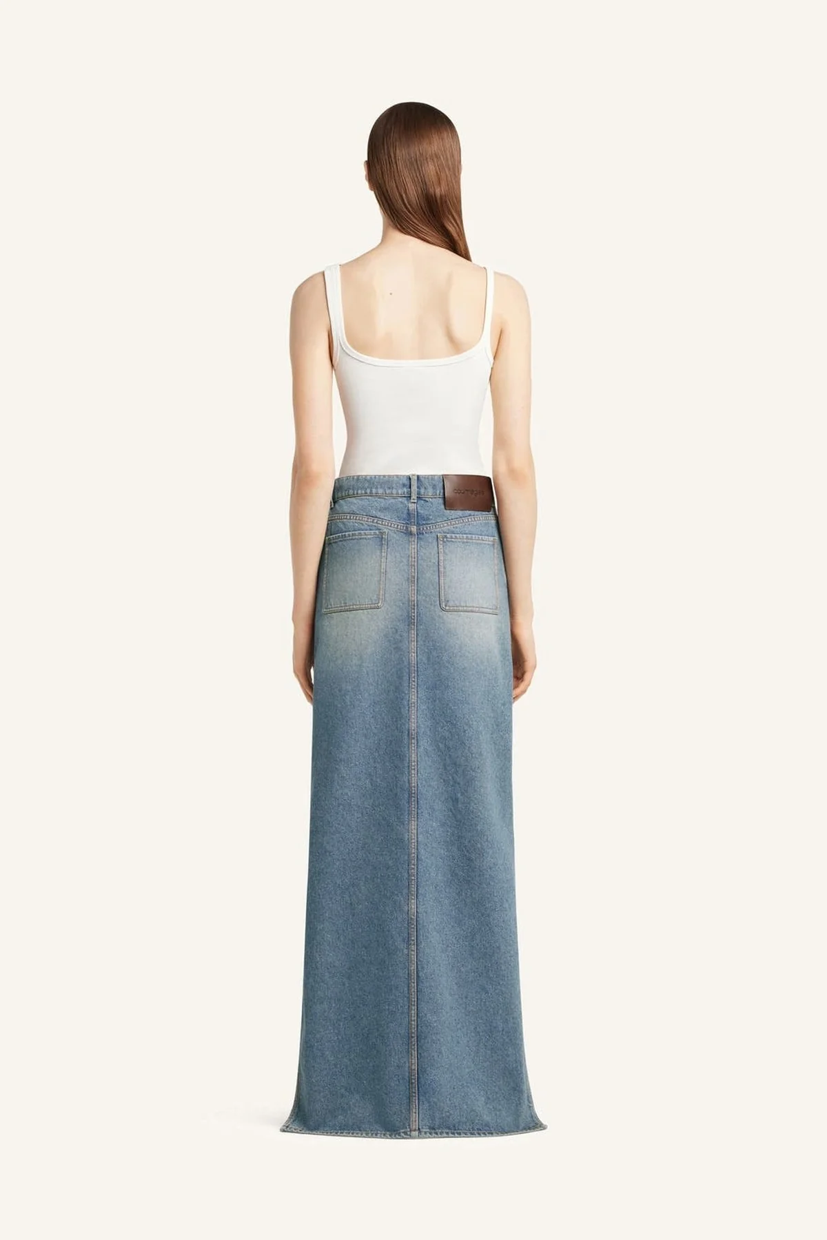 COURRÈGES | BUCKLE 90'S RIB TANK - Image 3