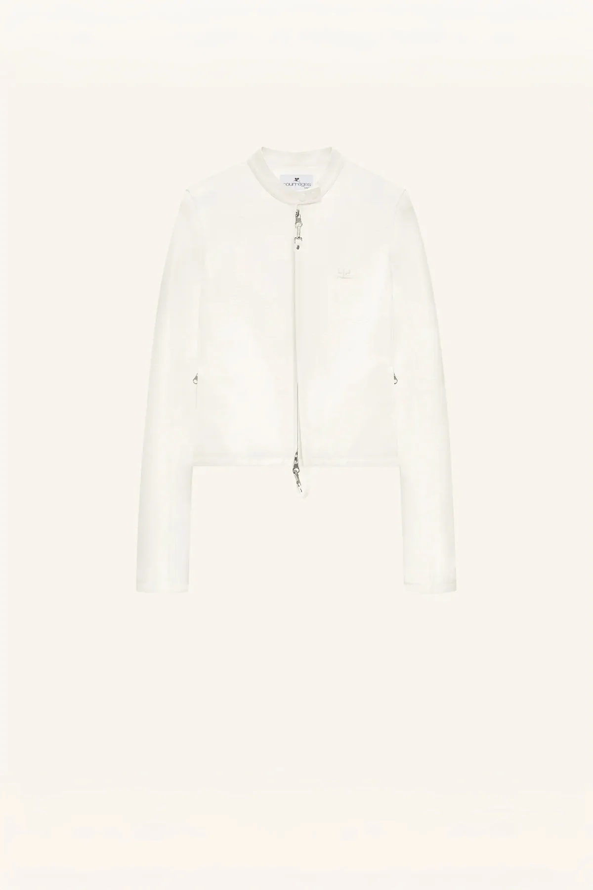 COURRÈGES | CITY VINYL BIKER JACKET